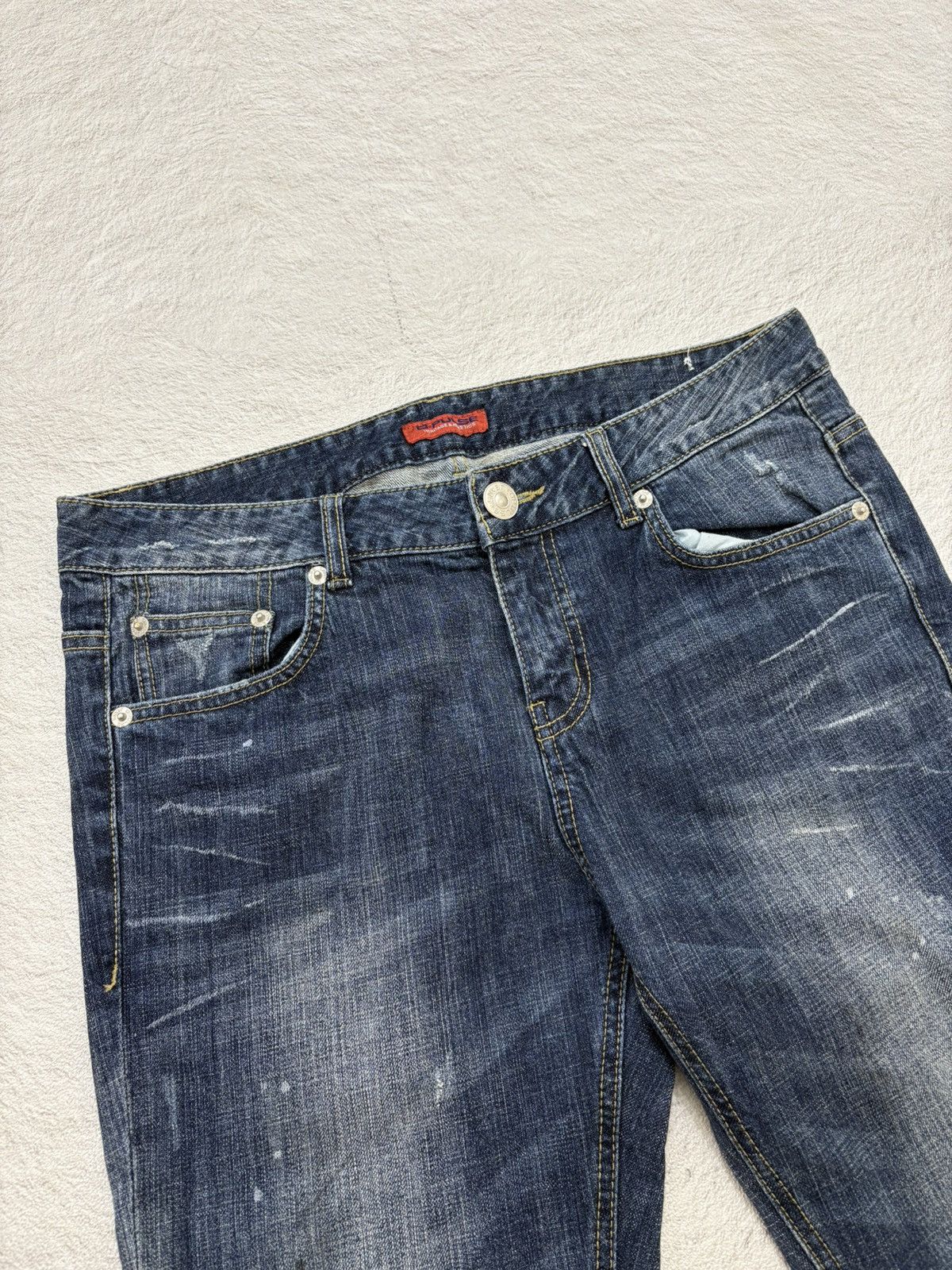 Hysteric Glamour 2000s d palusr japan wash denim y2k style Size US 34 / EU 50 - 5 Thumbnail