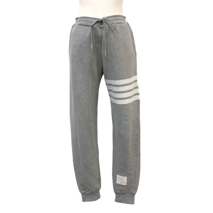 Thom Browne Thom Browne 4-Bar Stripe Sweatpants Size 0 Size US 28 / EU 44 - 1 Thumbnail