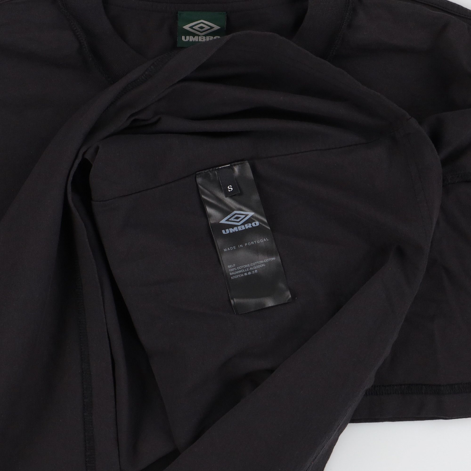 Slam Jam × Umbro Black Inside Out Embroidered Logo Oversized T-Shirt Size US S / EU 44-46 / 1 - 7 Thumbnail