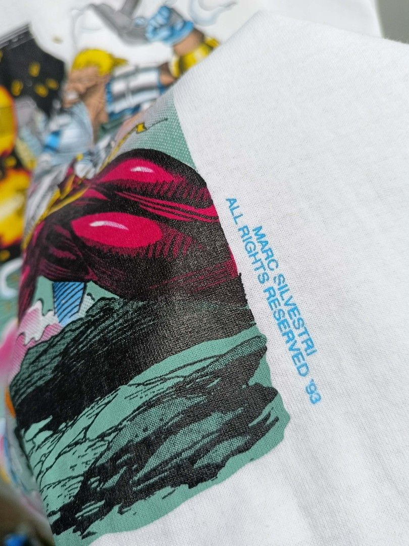 Vintage 🔥 RARE VINTAGE 1993 CYBERFORCE COMICS TEE 🔥 Size US L / EU 52-54 / 3 - 4 Thumbnail