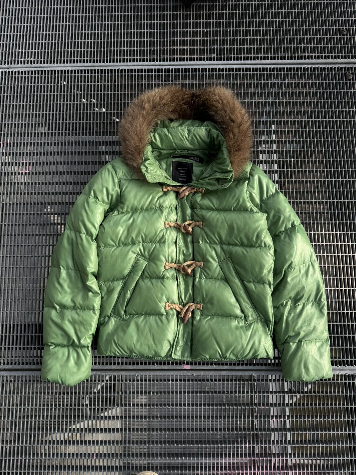Bomboogie Streetwear Bomboogie Down Fur Y2K Wooden Lockers Jacket Size US S / EU 44-46 / 1 - 2 Thumbnail
