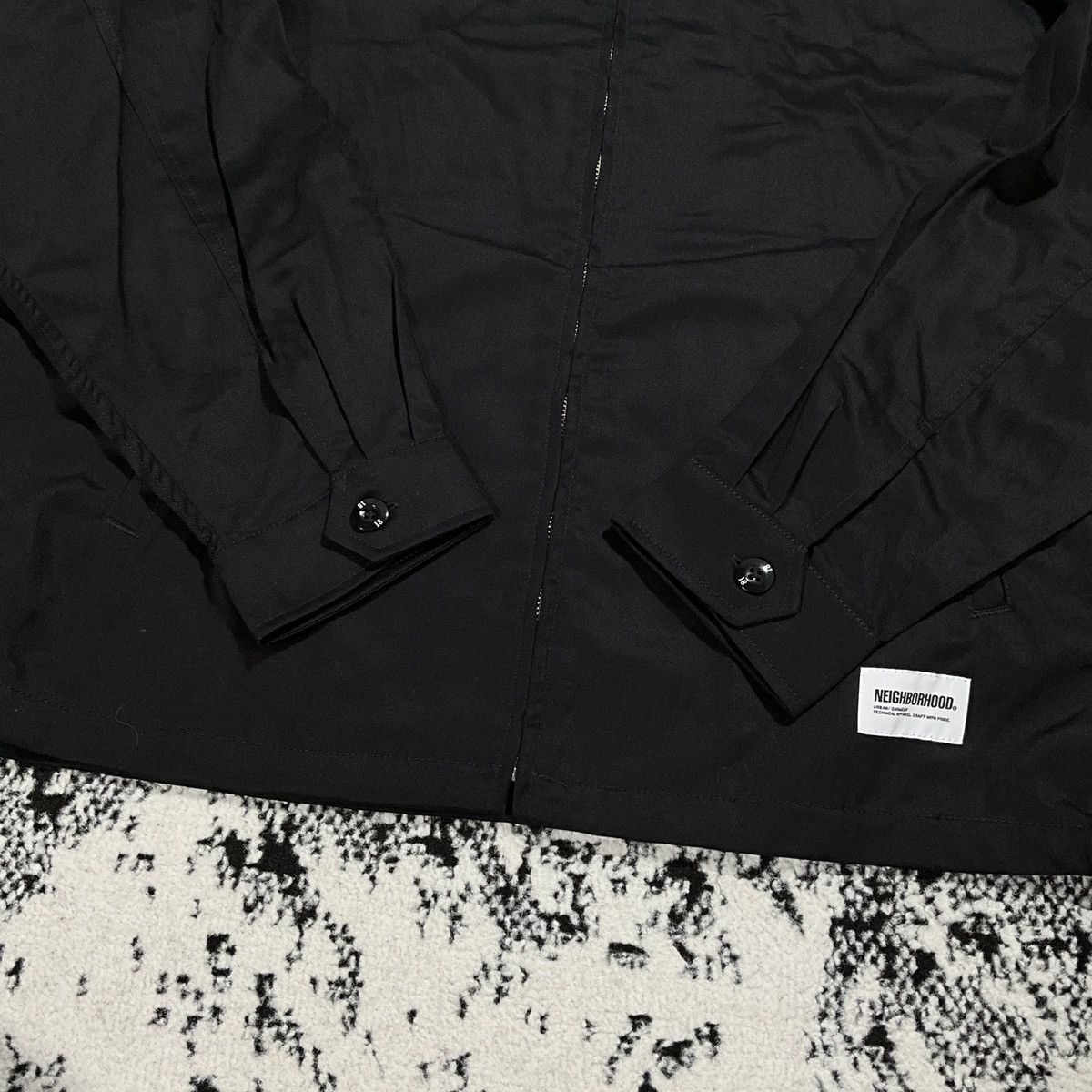 Neighborhood NEIGHBORHOOD ZIP WORK JKT 2024 IN BLACK - XLARGE Size US XL / EU 56 / 4 - 6 Thumbnail