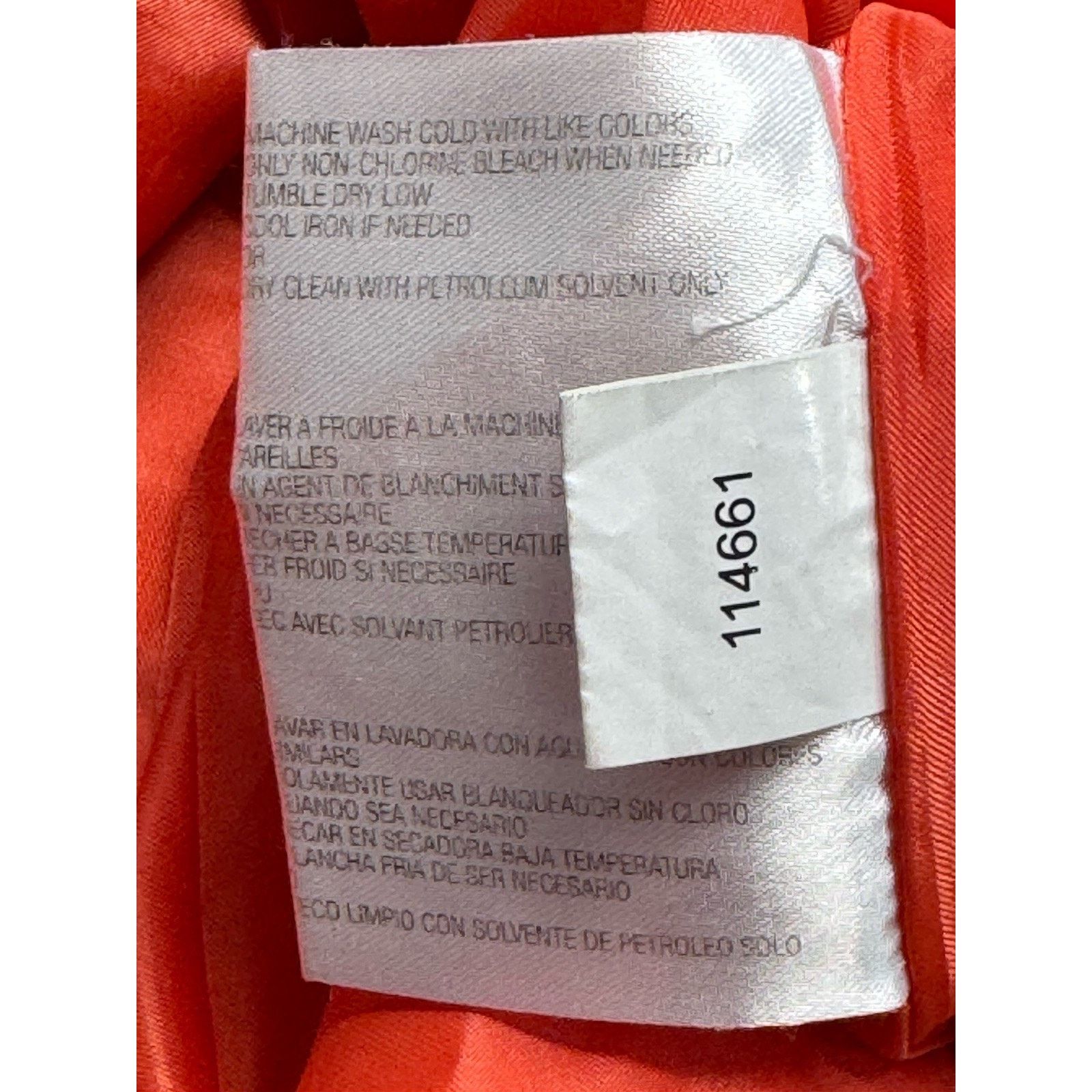 Michael Kors Michael Kors Orange Trench Coat Rain Jacket Women’s XS Size M / US 6-8 / IT 42-44 - 7 Thumbnail