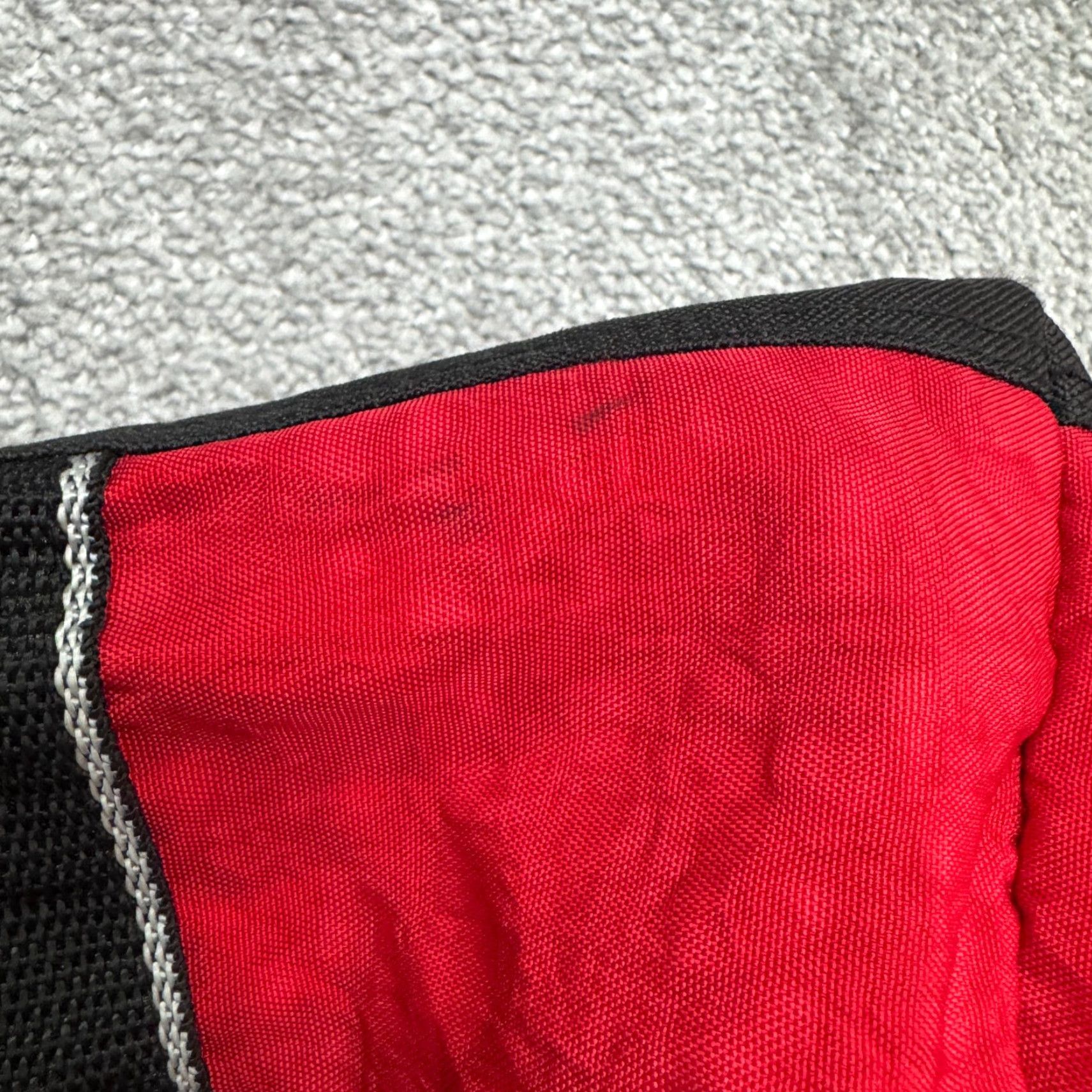 Disney VINTAGE Disney Mickey Mouse Duffle Bag Large Red Black Retro Y2K Travel Gym Unisex Adults Size ONE SIZE - 6 Thumbnail