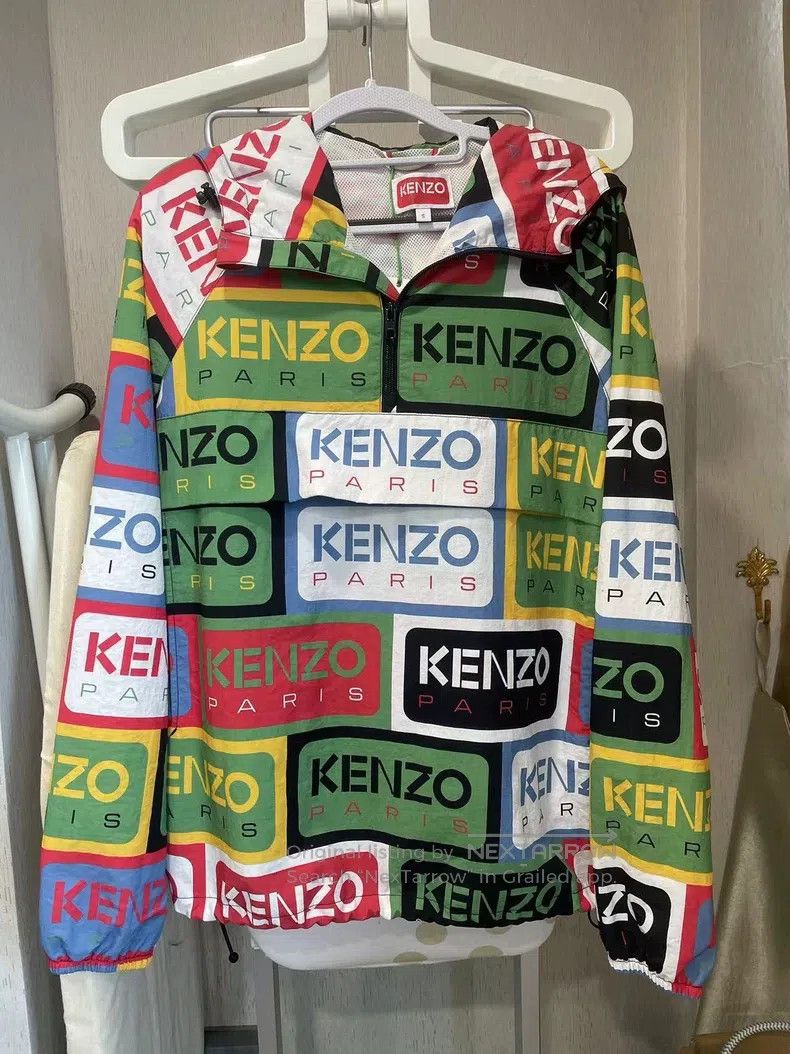 Kenzo Kenzo Full Logo, Colorful Patchwork Design Size US S / EU 44-46 / 1 - 1 Thumbnail
