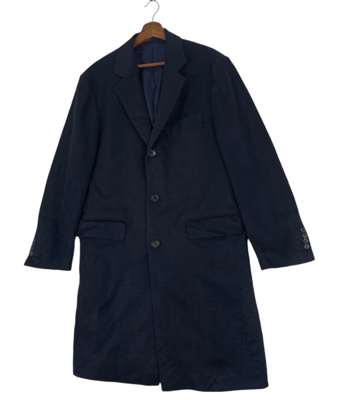 Ermenegildo Zegna VINTAGE ERMENEGILDO ZEGNA OVERCOAT JACKET Size US M / EU 48-50 / 2 - 2 Thumbnail