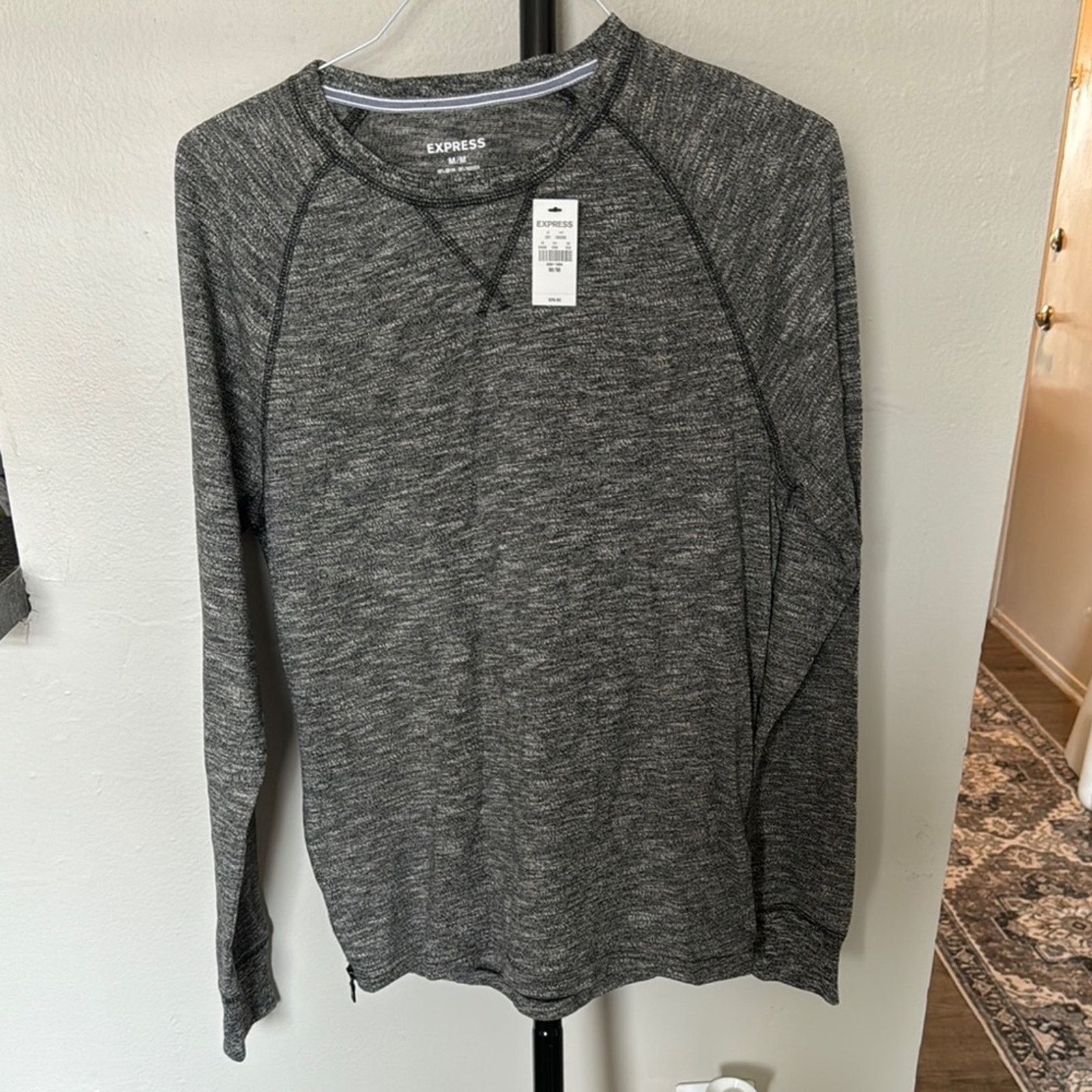 Express Express Men's Gray Shirt Size US M / EU 48-50 / 2 - 1 Preview