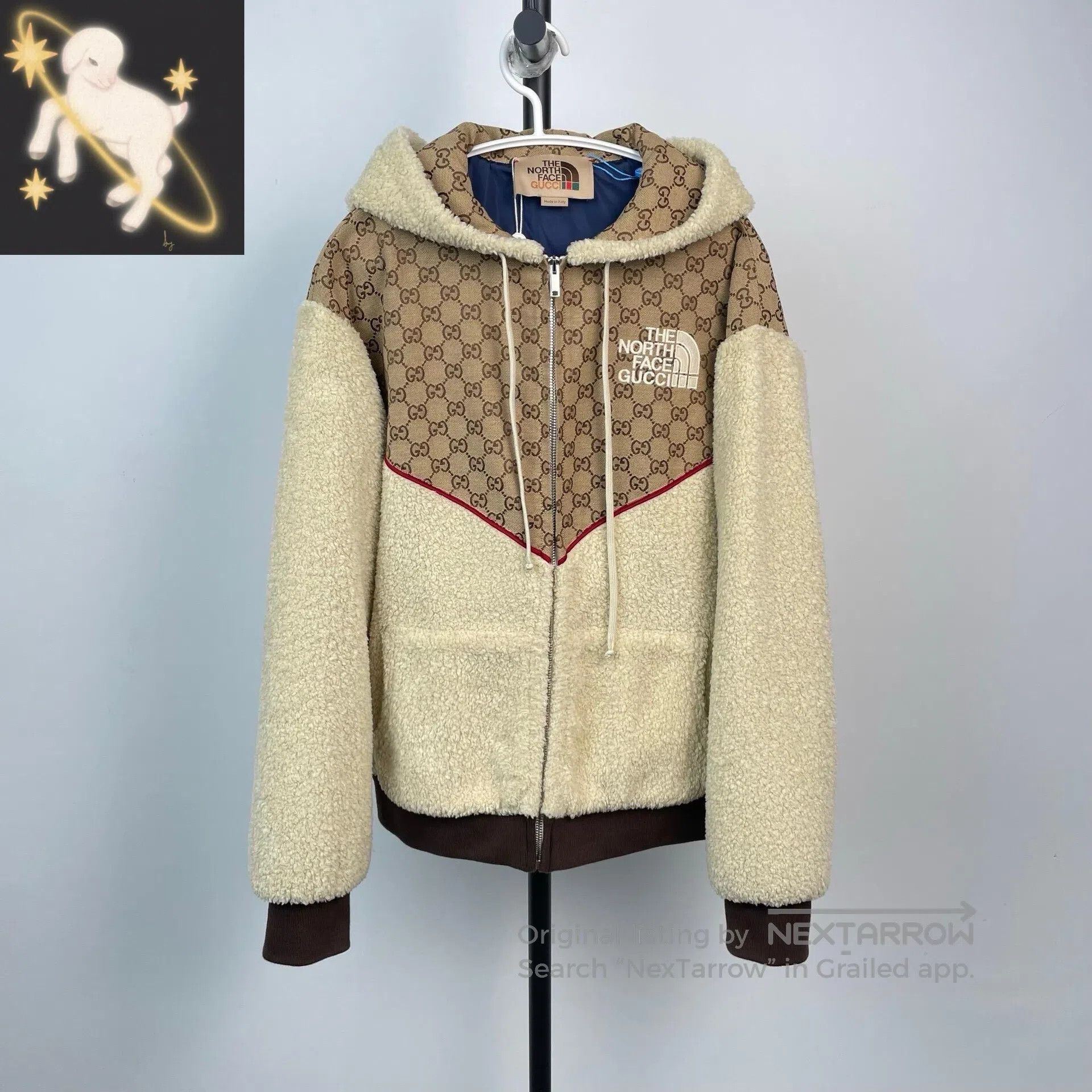 Gucci Guicci Monogrammed teddy bear fur jacket| Size US S / EU 44-46 / 1 - 1 Thumbnail