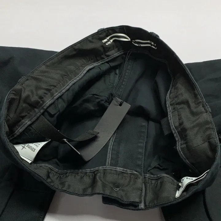 Stone Island Stone Island Casual Black Pants with Compass Logo Size US 30 / EU 46 - 3 Thumbnail