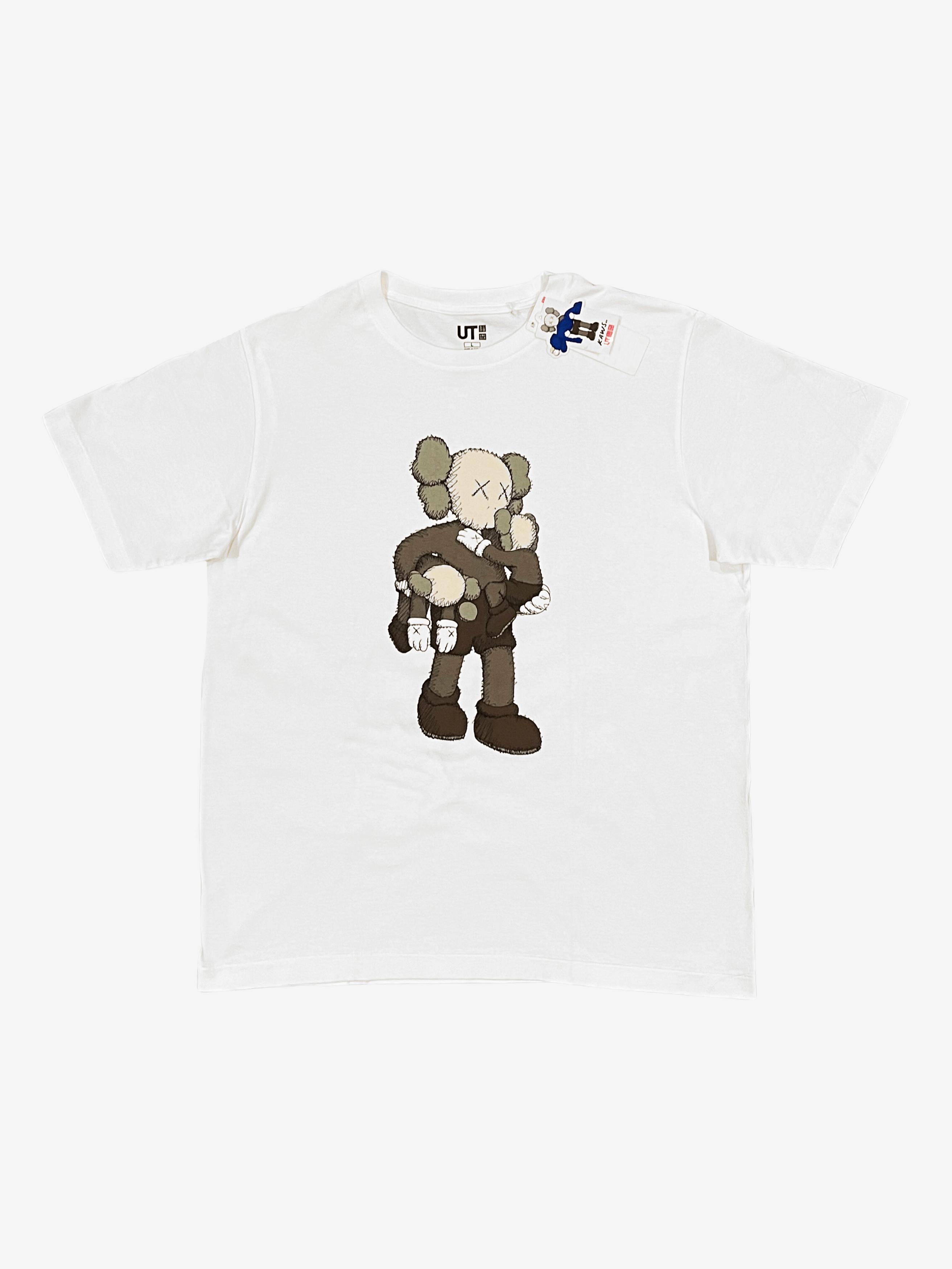 Kaws × Uniqlo KAWS x Uniqlo White Clean Slate Tee Size US XL / EU 56 / 4 - 1 Thumbnail