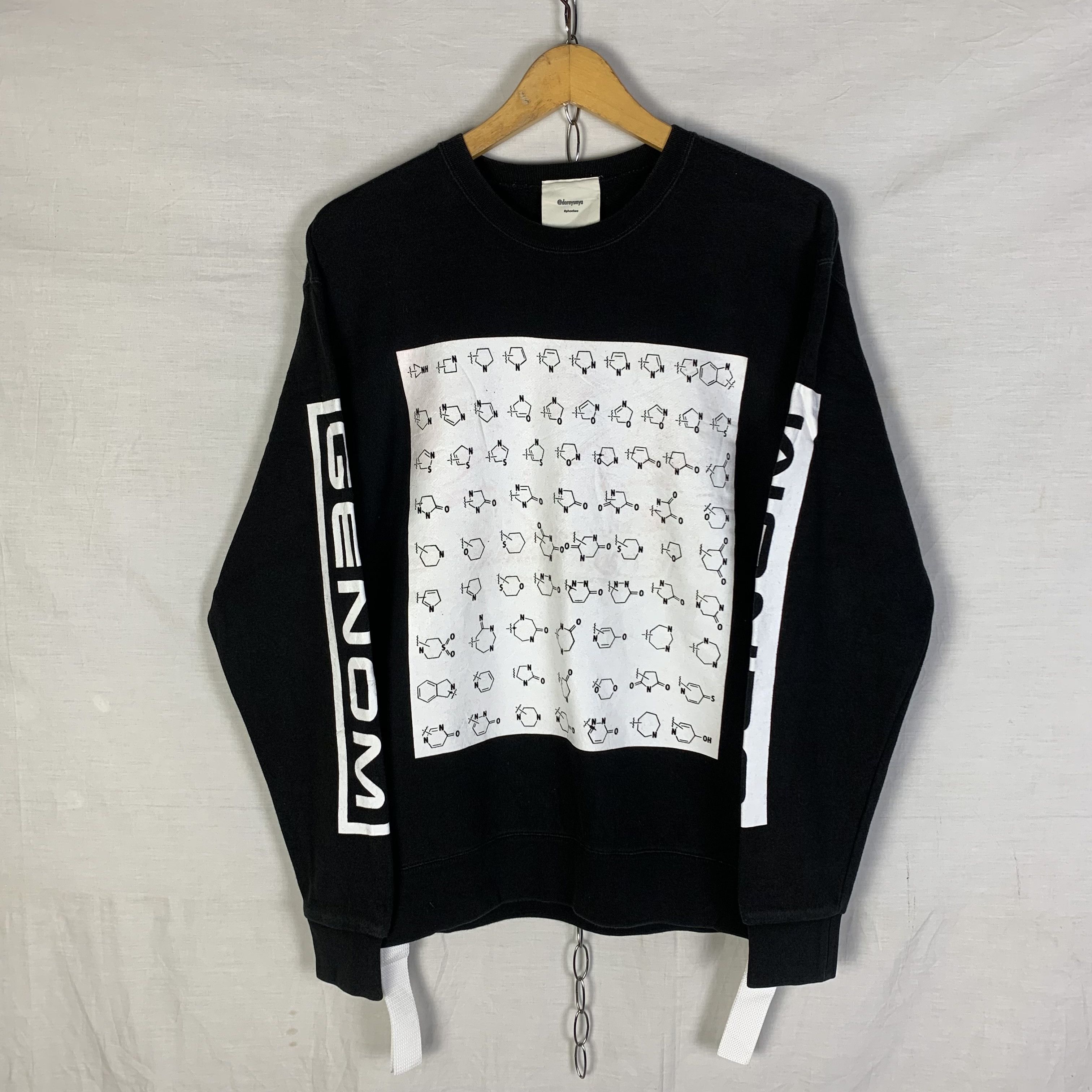 Japanese Brand Phoebee Darayunya Streetwear Sweatshirt Crewneck Size US M / EU 48-50 / 2 - 1 Thumbnail