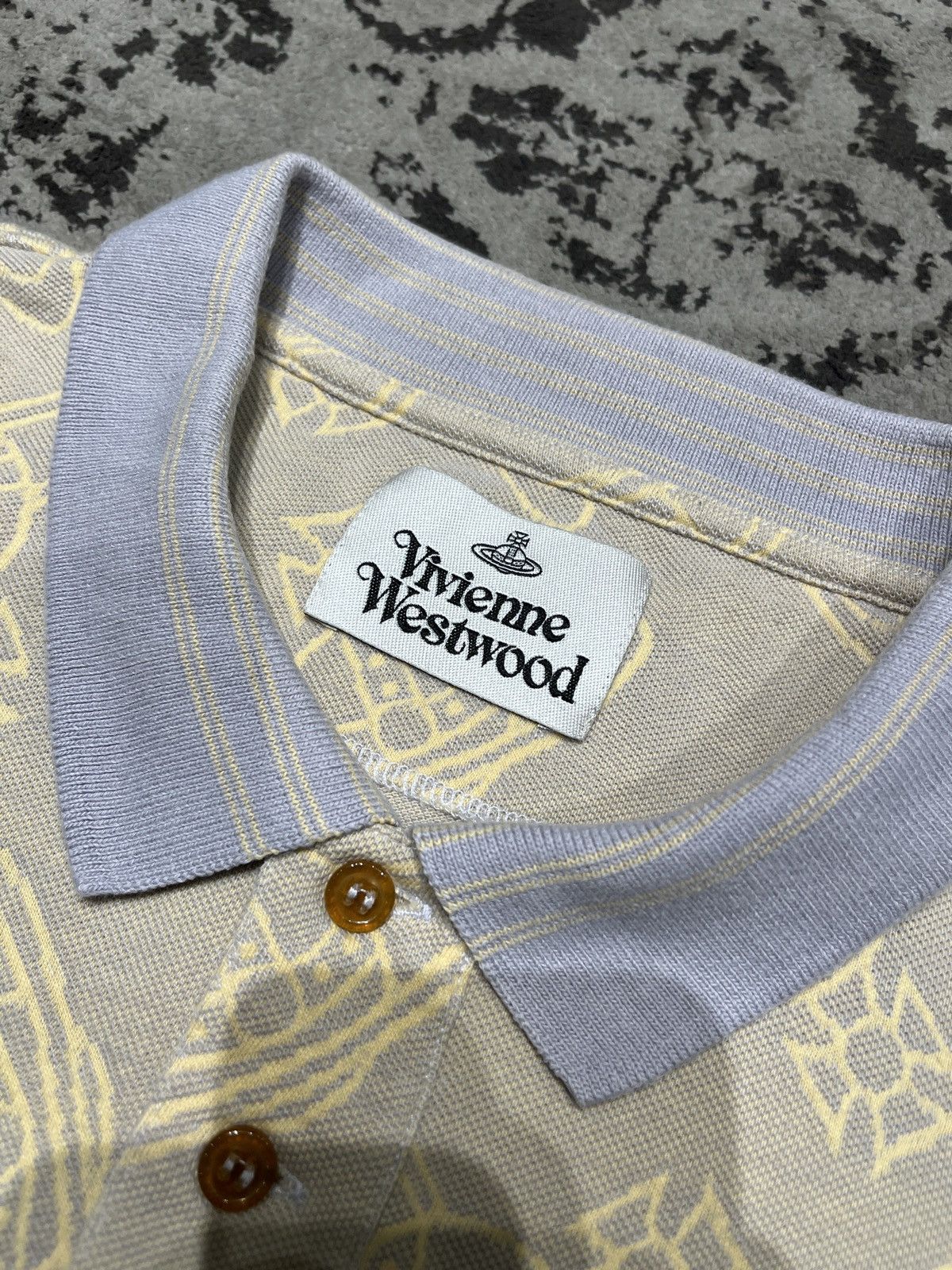 Vivienne Westwood Pique Polo Collar T-Shirt Size US XXL / EU 58 / 5 - 3 Thumbnail