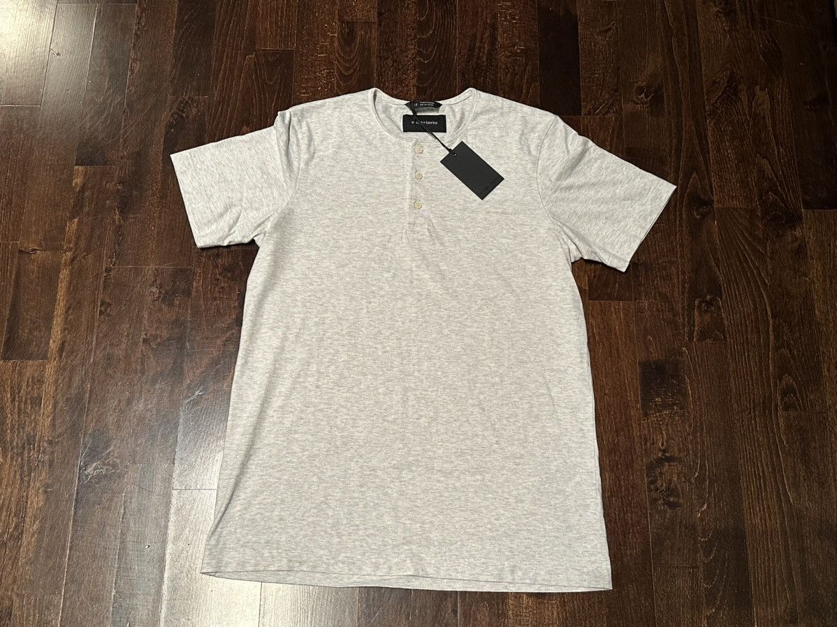 Wings + Horns Wings + Horns Pima Jersey Henley Size US L / EU 52-54 / 3 - 1 Thumbnail