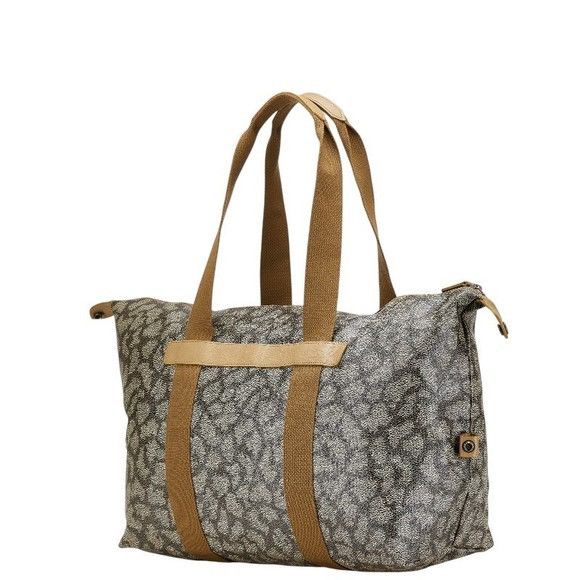 Yves Saint Laurent Yves Saint Laurent Giraffe Pattern Leather Boston Bag Size ONE SIZE - 9 Thumbnail