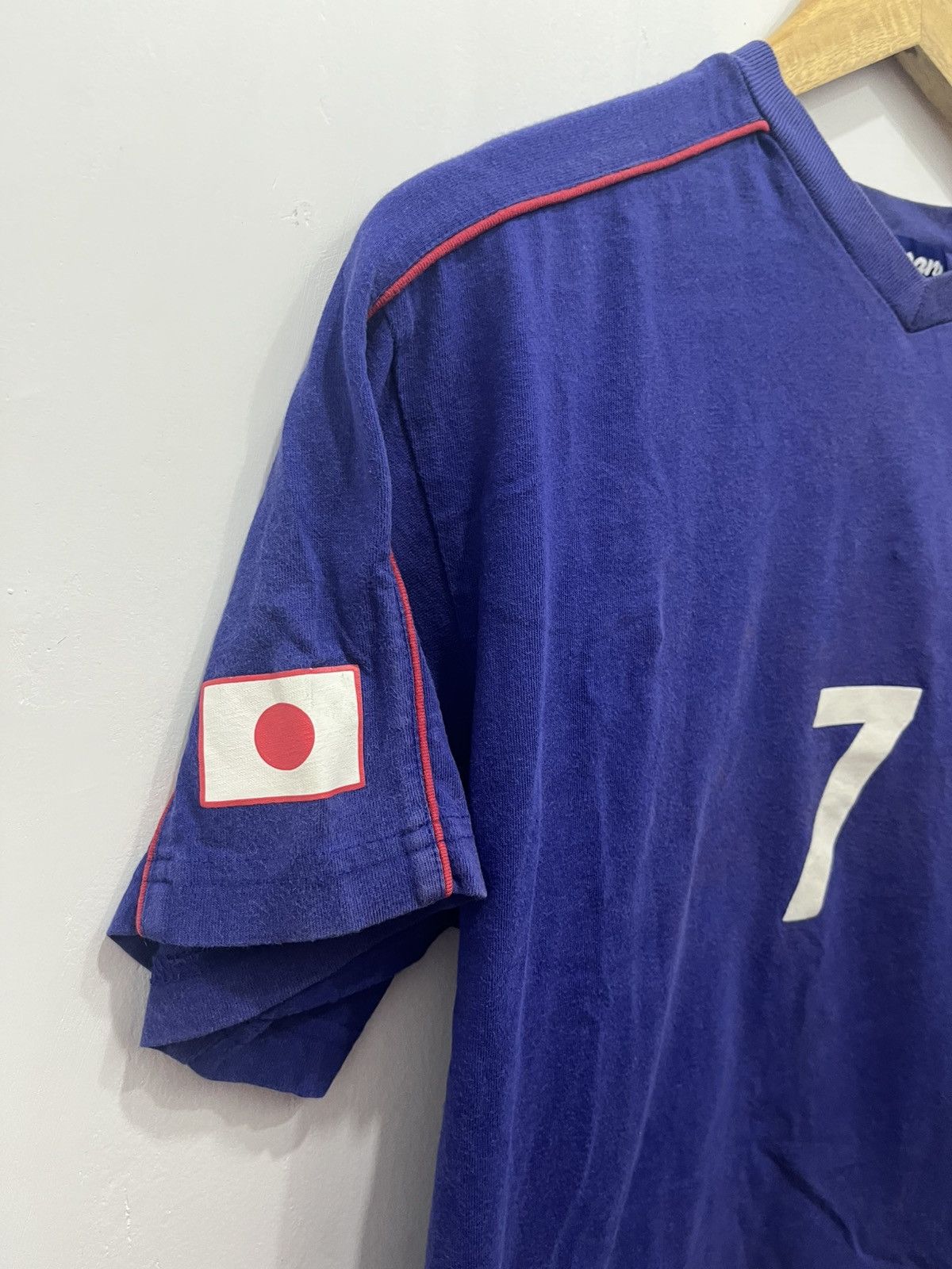 Vtg Japan Official National Team Hidetoshi Nakata Tees Vtg