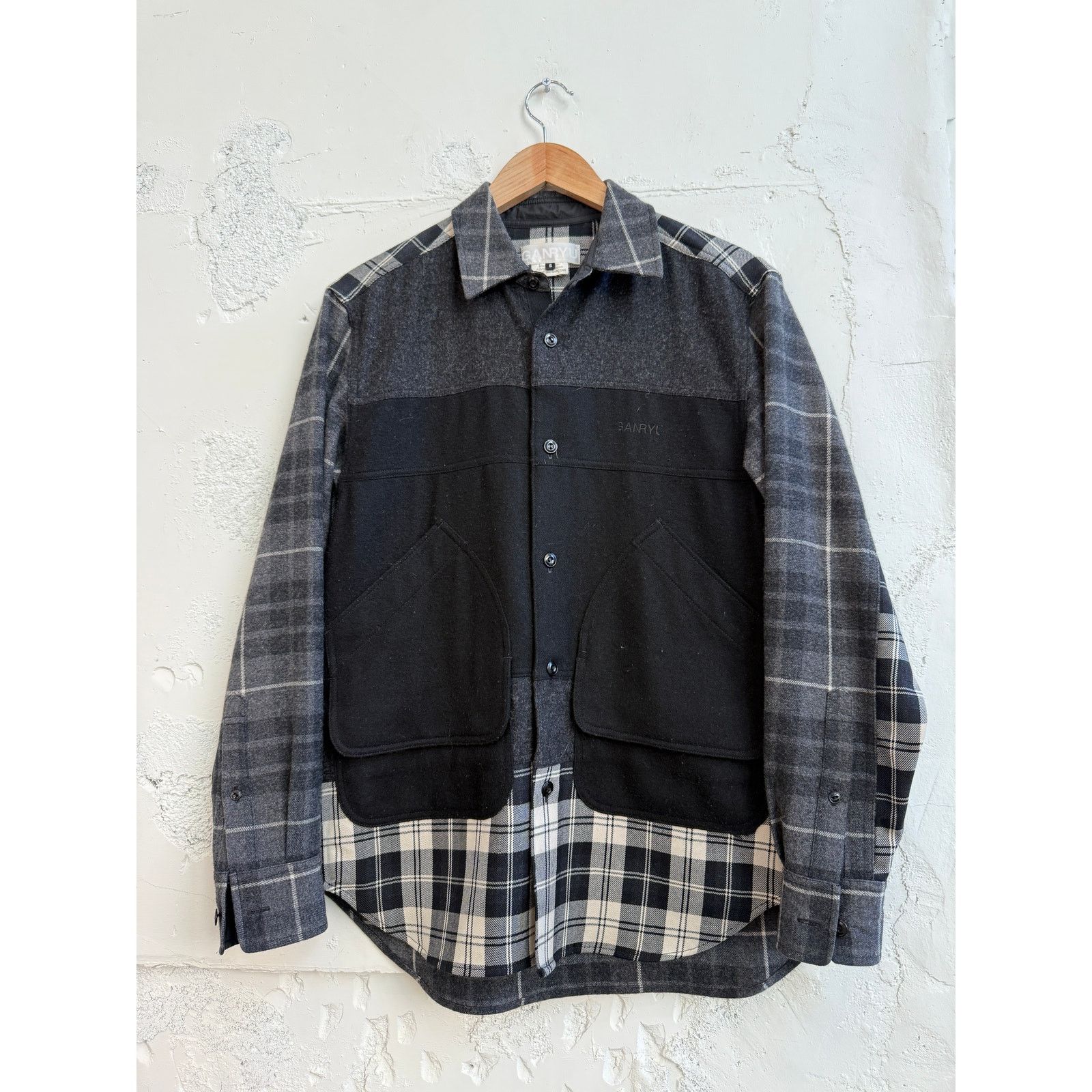 Comme des Garcons Comme des Garcons GANRYU Wool Flannel Jacket Size US S / EU 44-46 / 1 - 1 Thumbnail