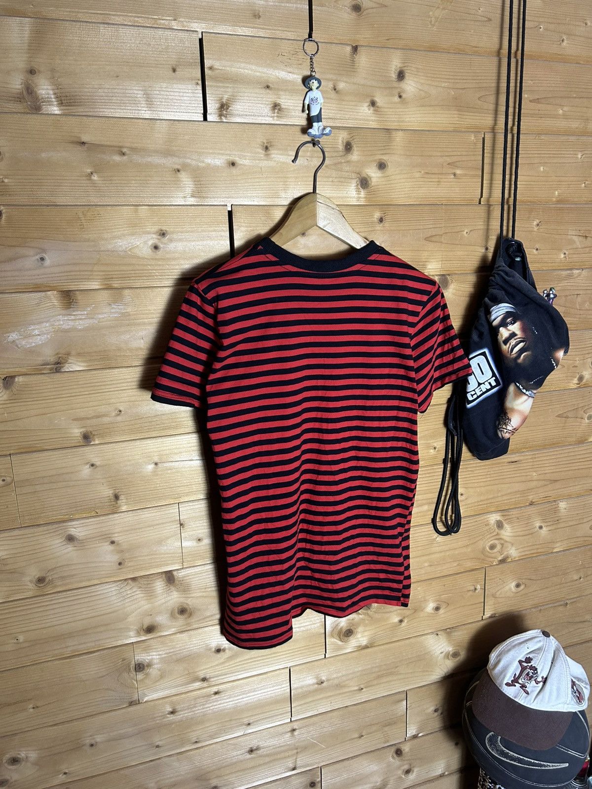 Japanese Brand Persona 5 sega video game striped t shirt Size US M / EU 48-50 / 2 - 9 Thumbnail