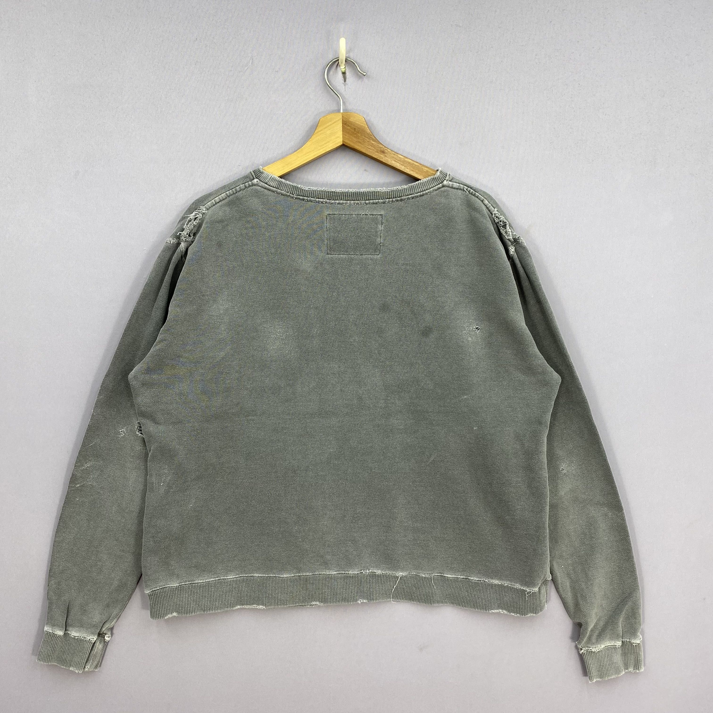 Thrasher Vintage Y2K Destroyed Thrasher Skateboard Magazine Sweater Size US L / EU 52-54 / 3 - 2 Thumbnail