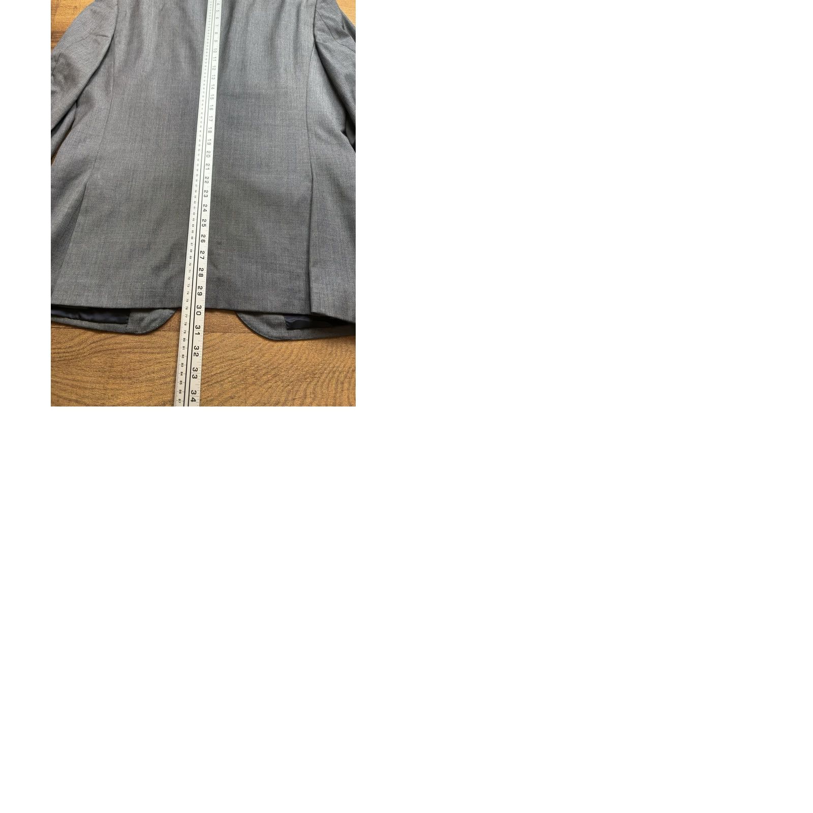 J.Crew J.CREW Ludlow Suit Mens Slim Tollegno 1900 2 Piece 42R Gray Wool Classic 34x29.5/32 Notch Lapel Double-Vented 2-Button Front Womens? Size 42R - 11 Thumbnail