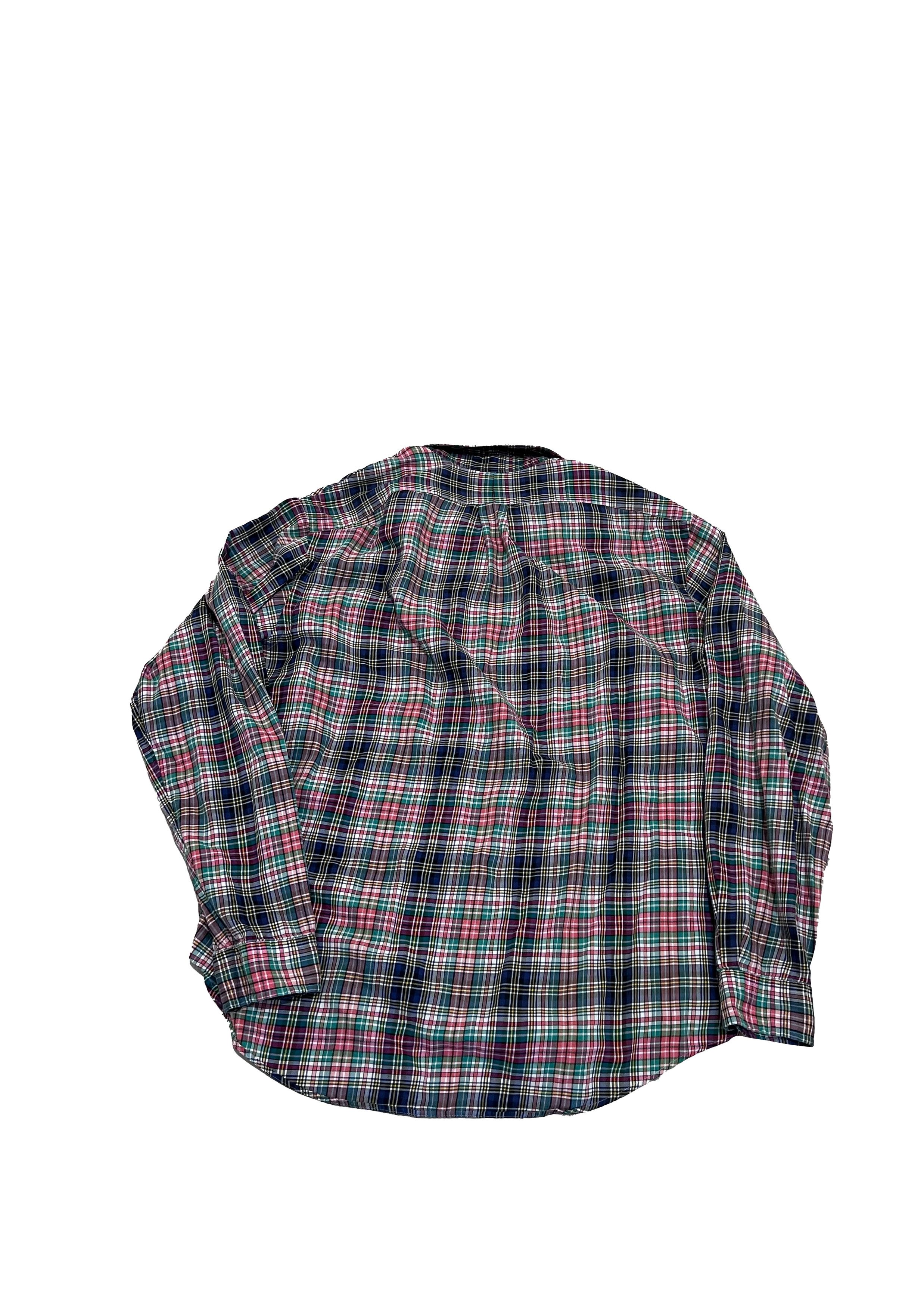 Polo Ralph Lauren Vintage Plaid Ralph Lauren Button Down Size XXL Fits XL Size US XL / EU 56 / 4 - 2 Thumbnail
