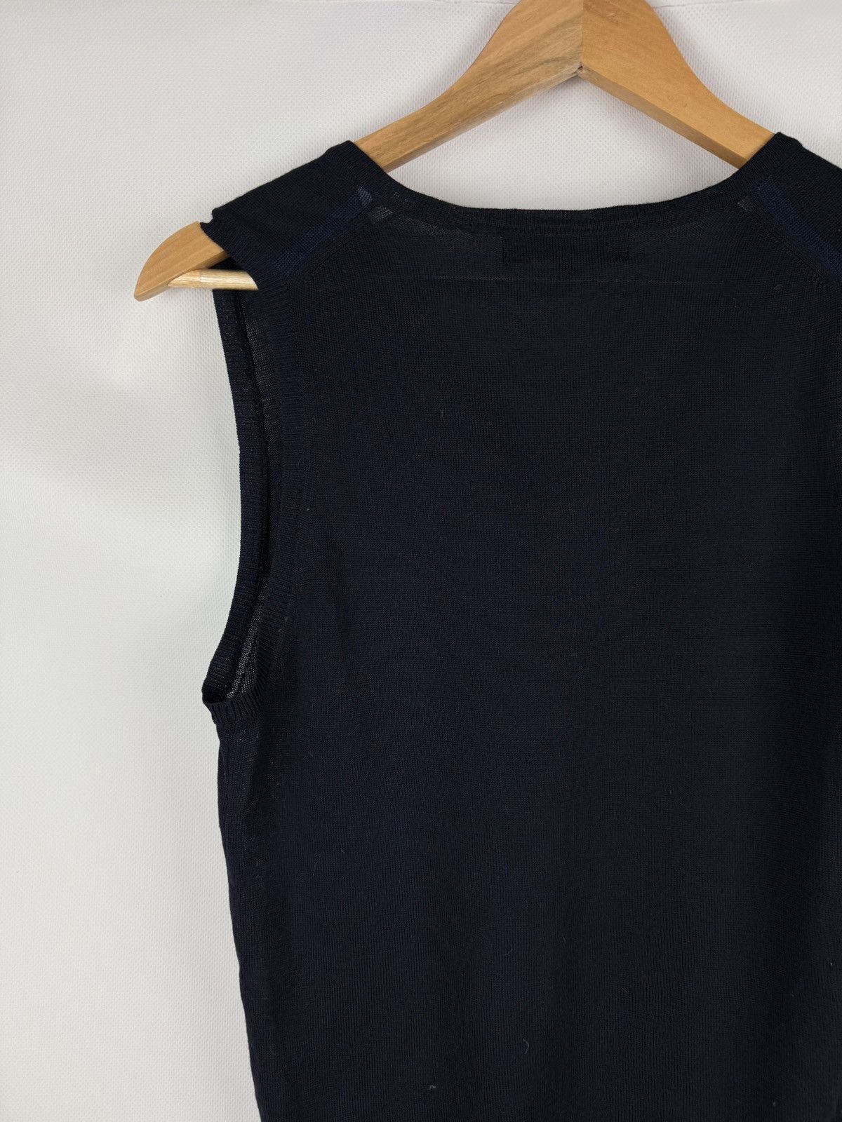 Comme Ca Ism Comme Ca Ism Japanese Knitted Sleeveless Wool Vest Sweater Size US M / EU 48-50 / 2 - 15 Thumbnail