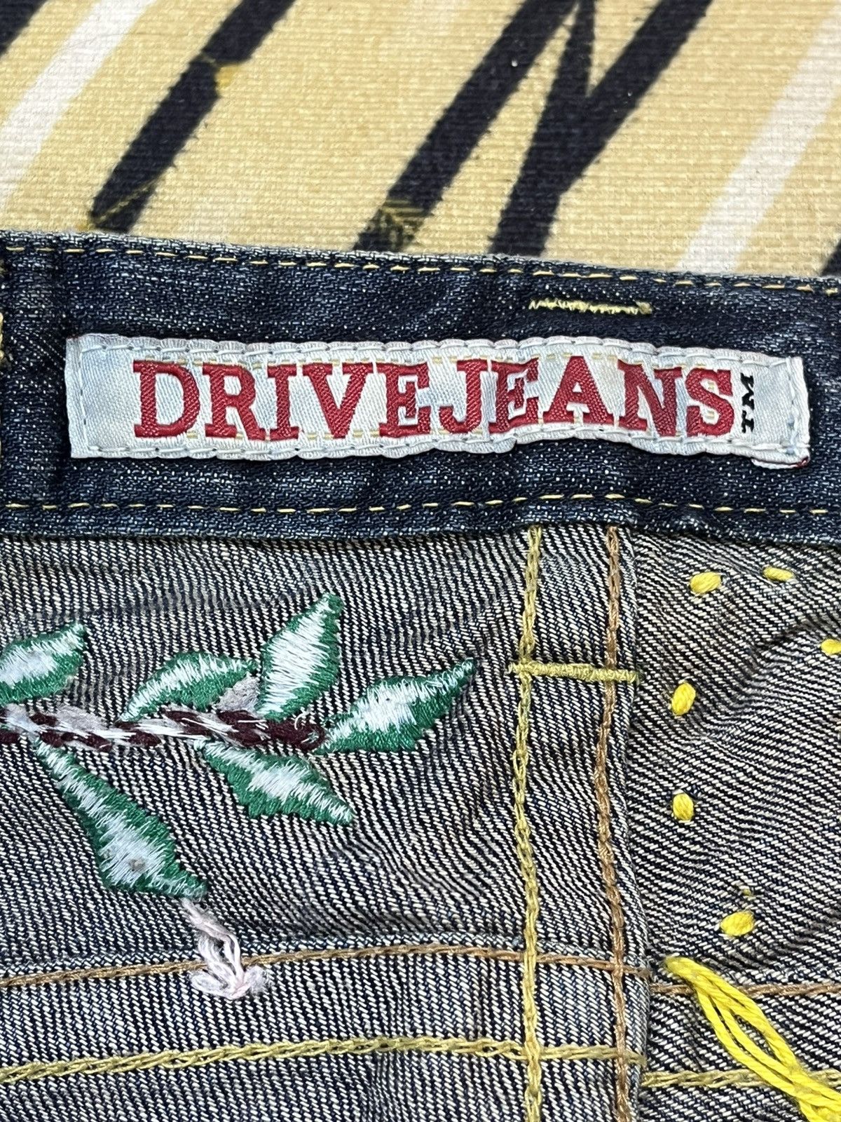 If Six Was Nine × Seditionaries Vintage Drive Jeans Flare Bootcut Embroidery Denim Size US 30 / EU 46 - 12 Thumbnail