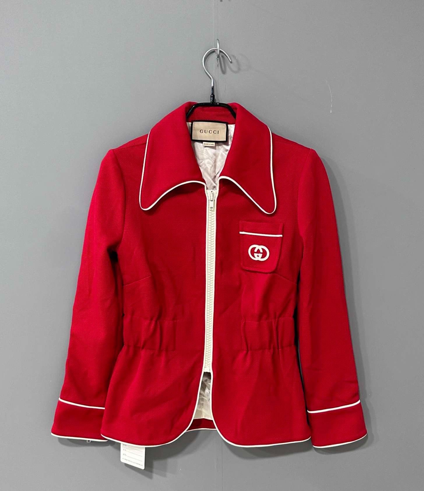 Gucci Gucci red zipper jacket 2501-Nextarrow Size US S / EU 44-46 / 1 - 1 Thumbnail