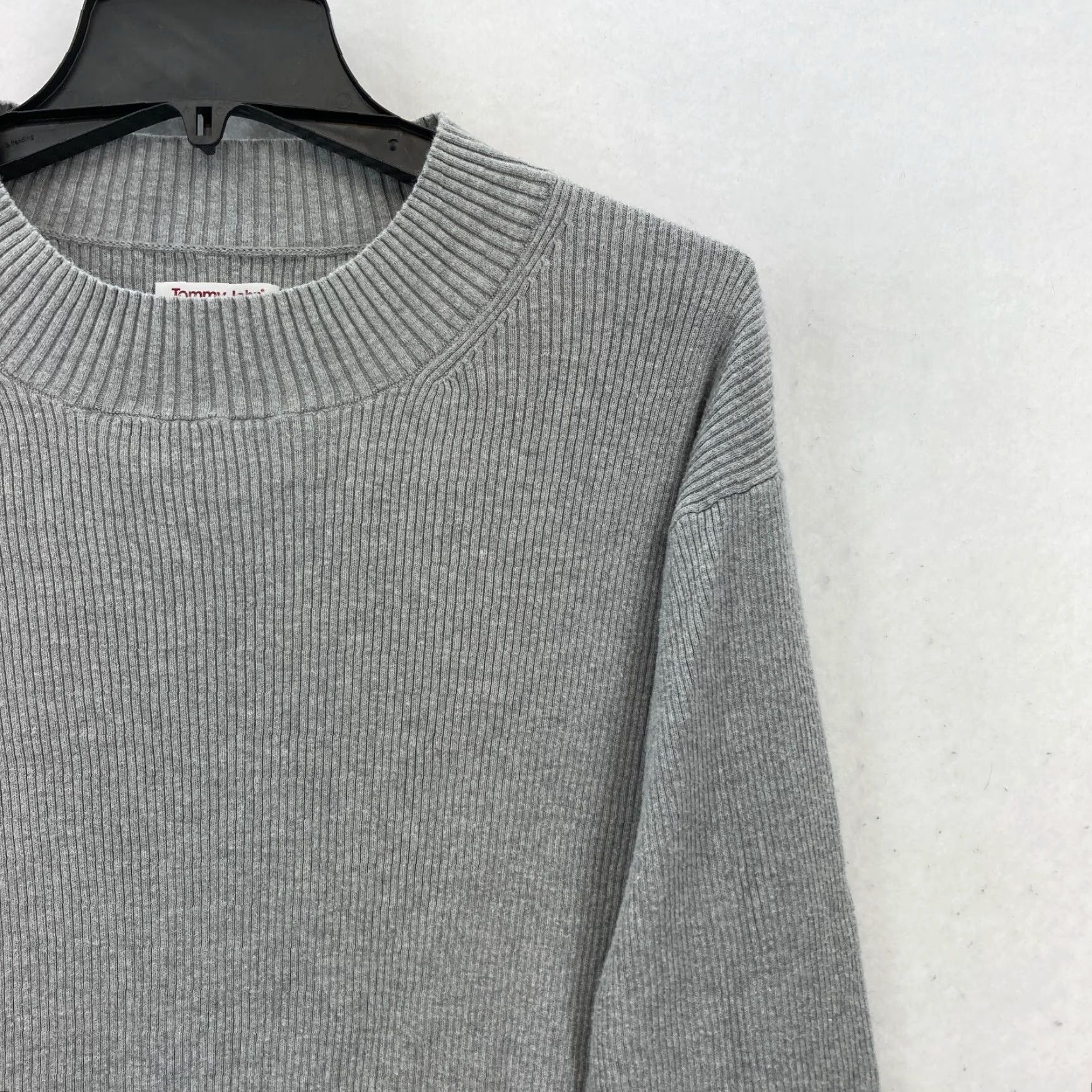 Vintage Tommy John Ribbed Sweater Mens Medium Gray Crew Neck Long Sleeve Minimalist Pullover Shirt Size US M / EU 48-50 / 2 - 2 Thumbnail