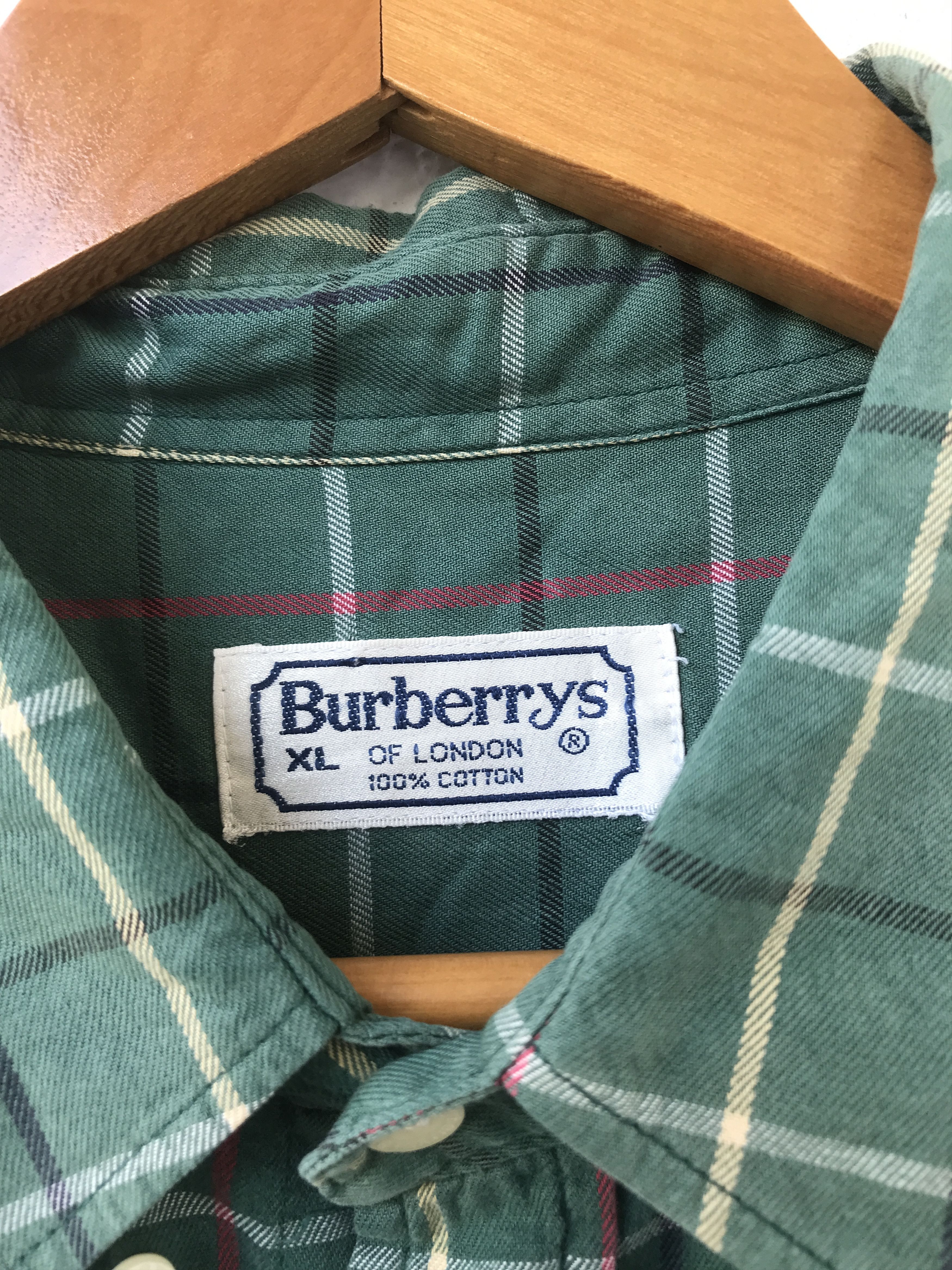 Burberry Vintage burberrys checkered button ups Size US M / EU 48-50 / 2 - 6 Thumbnail