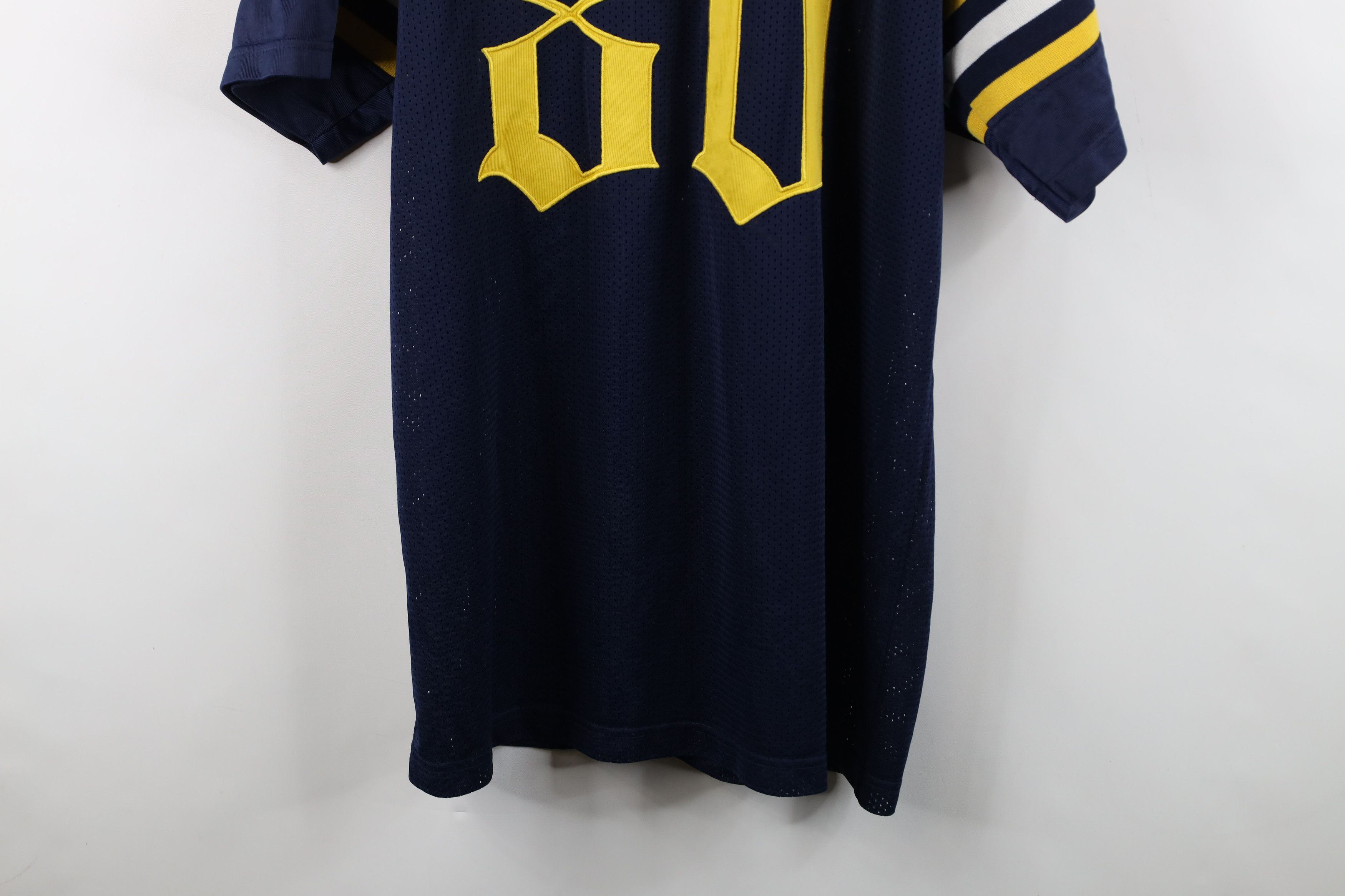 Vintage Vintage 90s Y2K Streetwear Striped Hip Hop Football Jersey Size US L / EU 52-54 / 3 - 16 Thumbnail