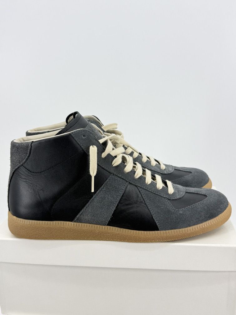 Maison Margiela GAT High Black Gray Size US 13 / EU 46 - 1 Thumbnail