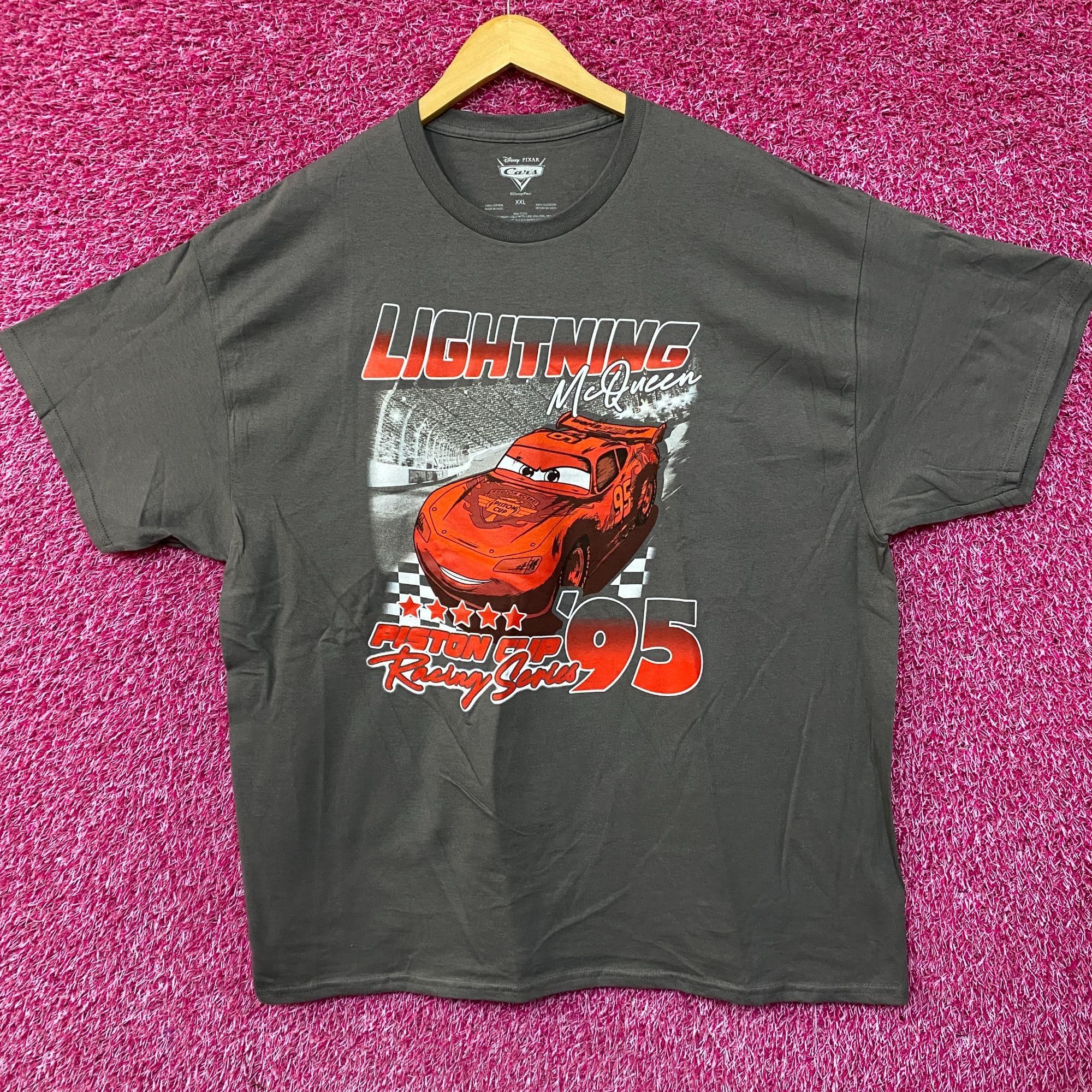 Disney Disney Pixar Cars Lightning McQueen Piston Cup 95 T-Shirt 2X Size US XXL / EU 58 / 5 - 1 Thumbnail
