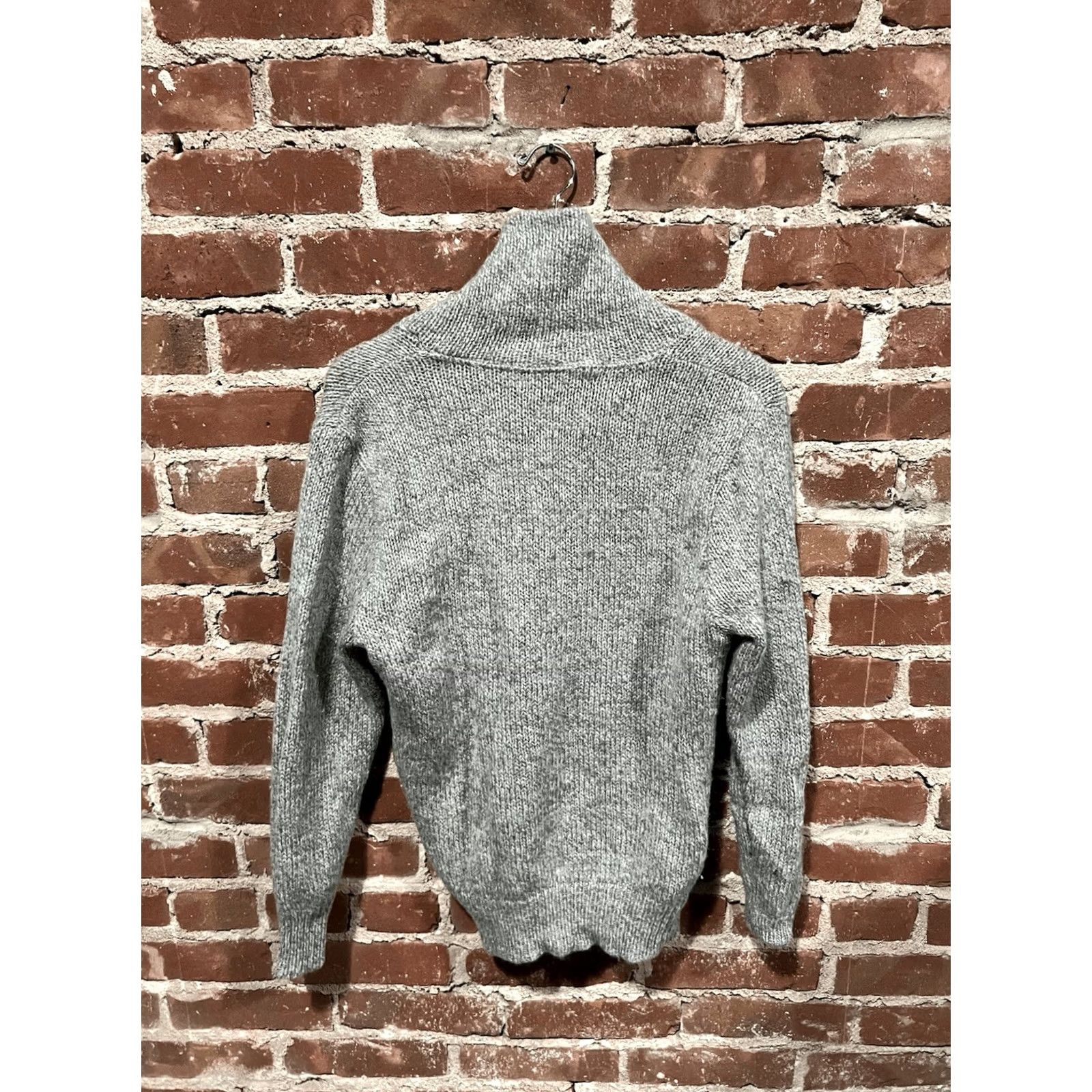 Vintage VINTAGE LL Bean Knit Pullover Cowl Neck Gray Wool Long Sleeve Medium Mens Size US M / EU 48-50 / 2 - 2 Thumbnail