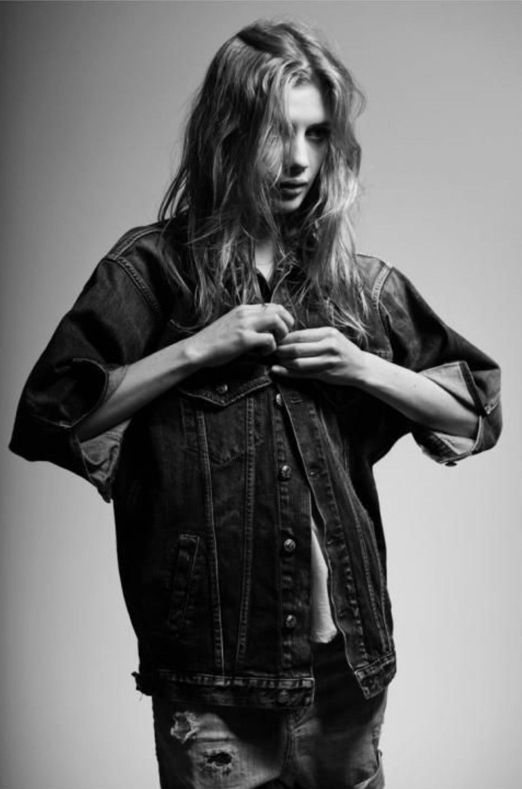R13 Oversized Trucker Jacket size small Size S / US 4 / IT 40 - 2 Thumbnail