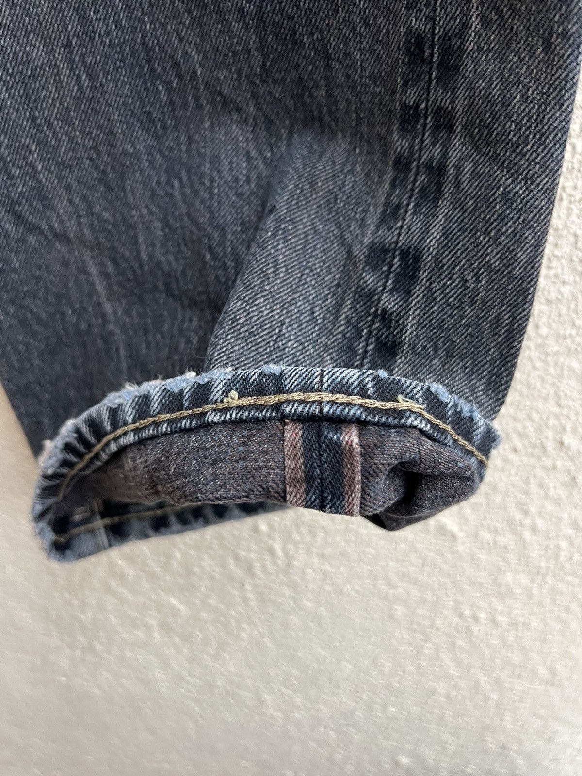 Levi's Vintage Clothing Vintage LVC Levi’s 551Z XX Distressed Denim Selvedge Jeans Size US 32 / EU 48 - 14 Thumbnail