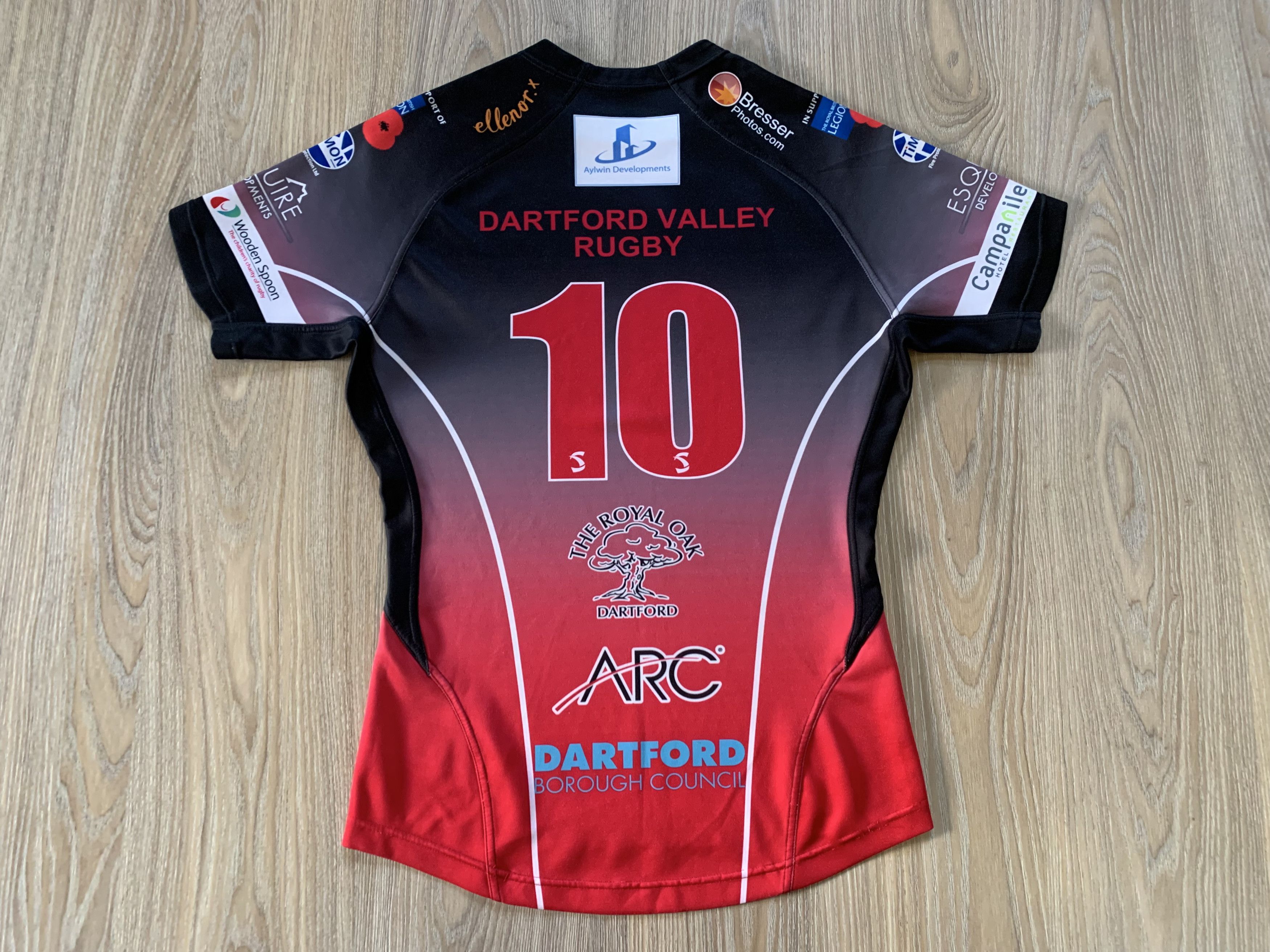 Sports Specialties Samurai Dartford Valley R.F.C. Rugby Shirt Size US M / EU 48-50 / 2 - 7 Thumbnail