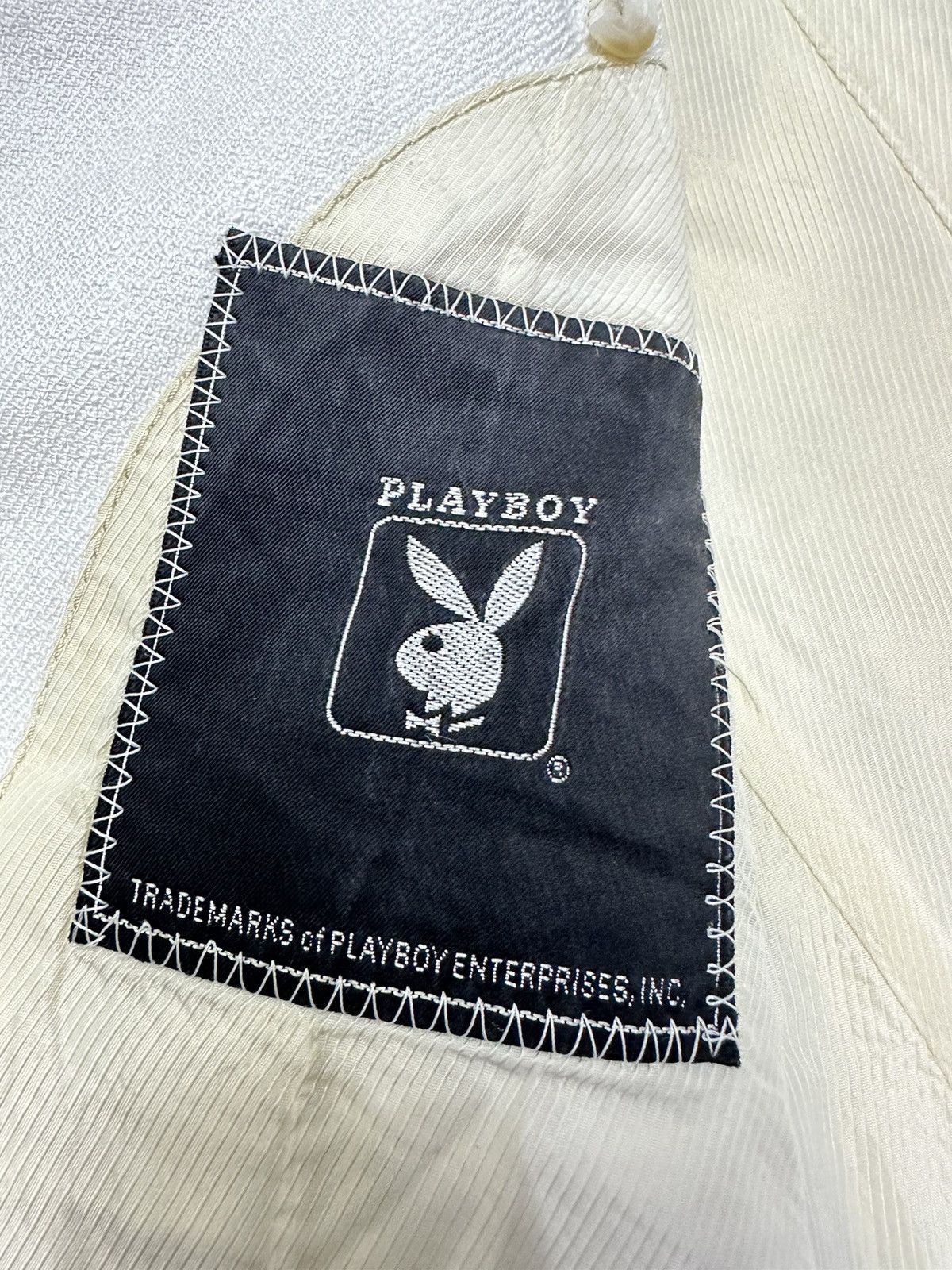 Playboy × Vintage Vintage Playboy Blazer Jacket MJ94 Size 36S - 9 Thumbnail