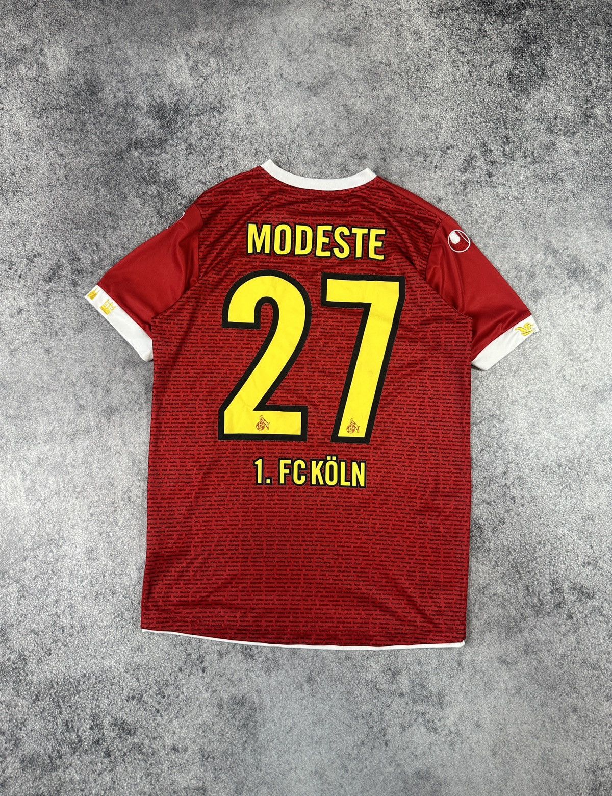 Other Uhlsport 1.FC Koln 27 Modeste Rare Soccer Jersey Streetwear Size US M / EU 48-50 / 2 - 6 Thumbnail