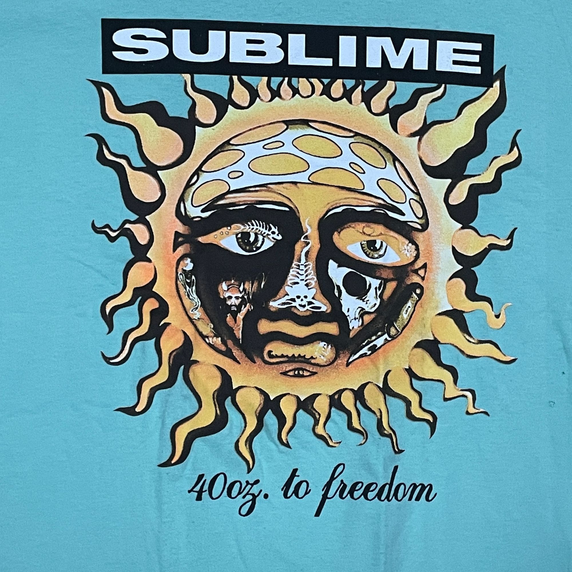 Sublime Sublime 40 Ounce to Freedom Rock T-shirt size Medium Size US M / EU 48-50 / 2 - 2 Thumbnail