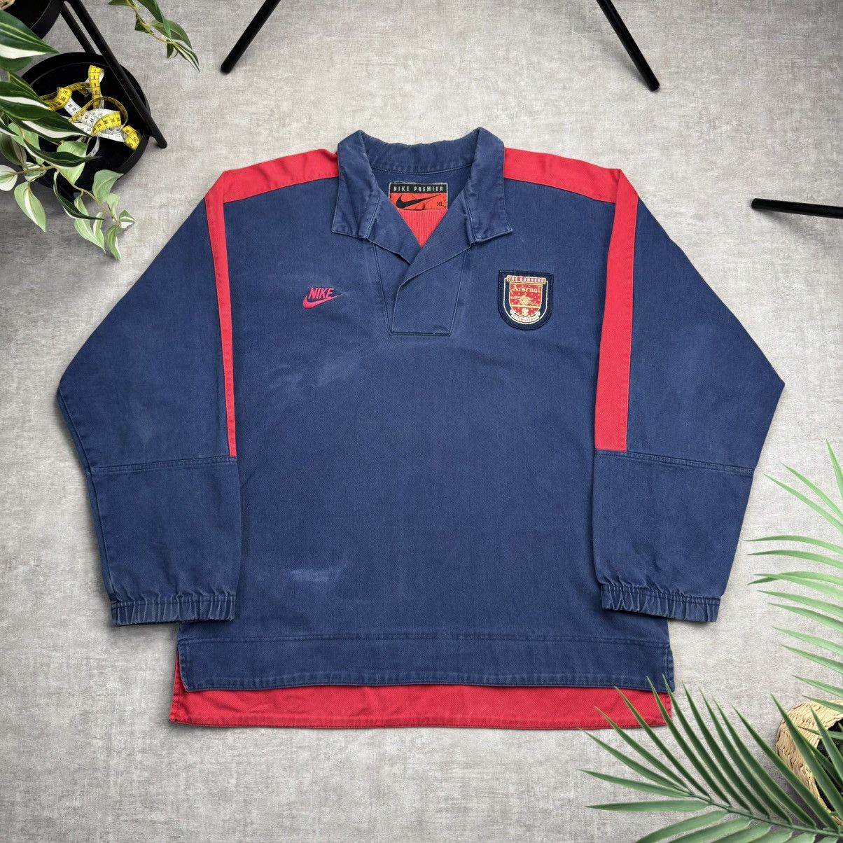 Nike × Soccer Jersey × Vintage Vintage Nike Arsenal 1995/96 