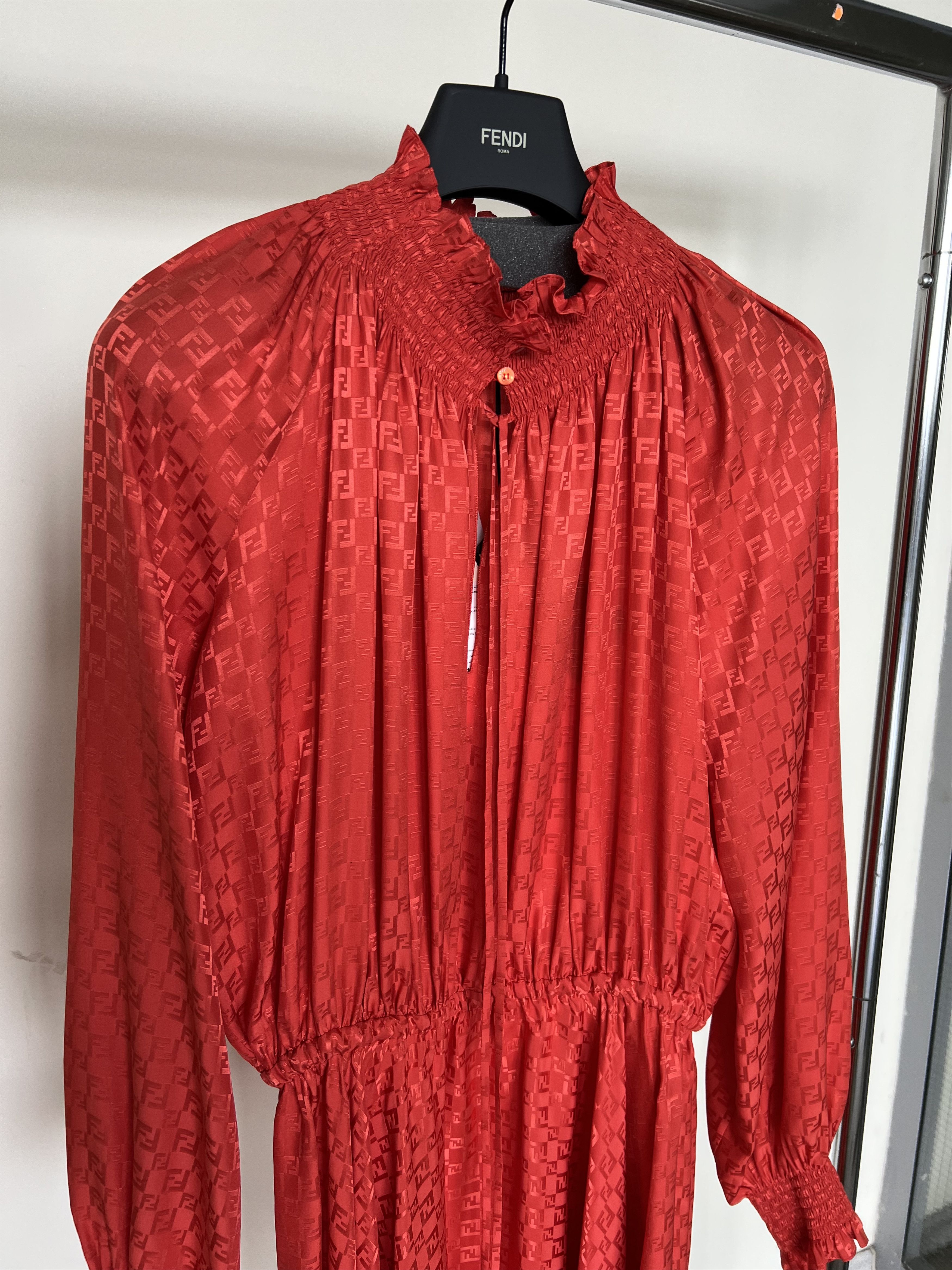 Fendi Fendi Silk Dress Size M / US 6-8 / IT 42-44 - 2 Thumbnail