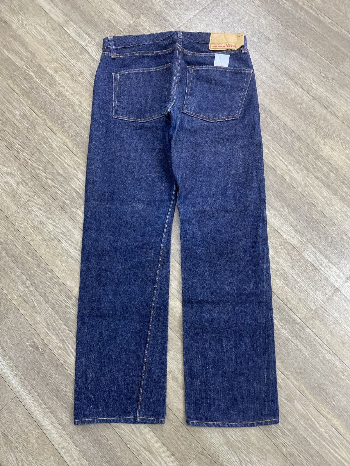 RESOLUTE Resolute 710 Raw Selvedge Japanese Denim Pants Size US 32 / EU 48 - 18 Thumbnail