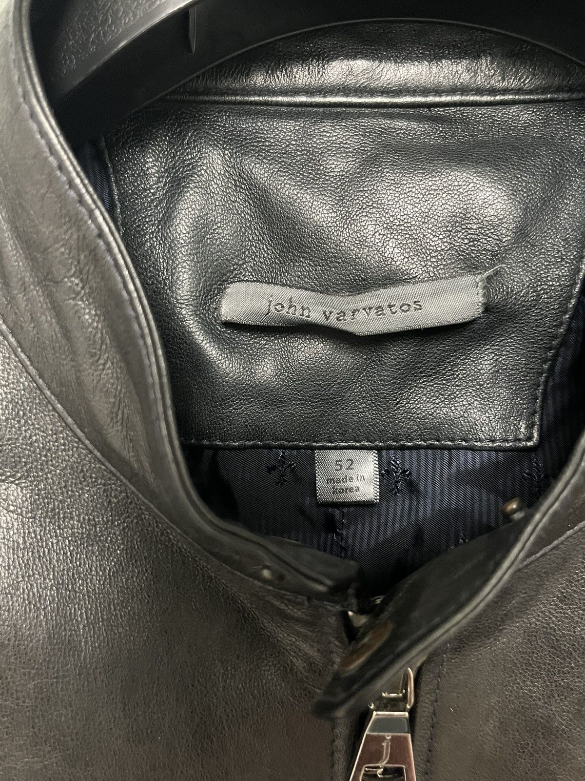 John Varvatos Zip Front Biker Jacket. 52 Size US L / EU 52-54 / 3 - 9 Thumbnail