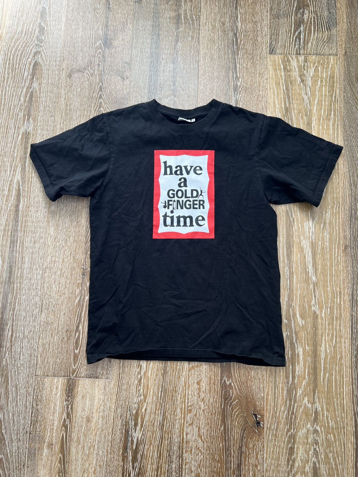 Have A Good Time Have a gold finger time tee Size US M / EU 48-50 / 2 - 1 Thumbnail