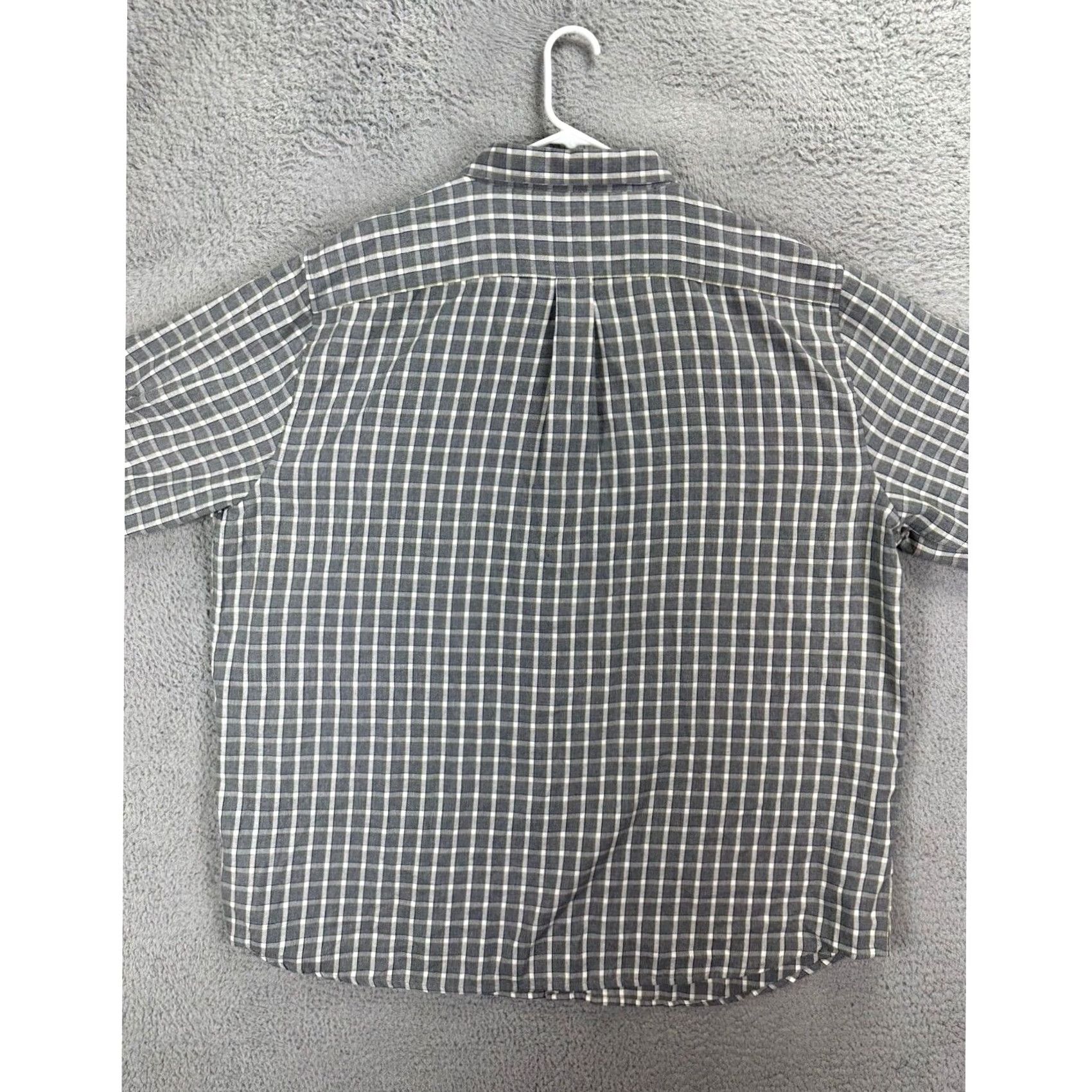 Vintage U.S. Polo Assn Shirt Mens 2XL Grey Windowpane Check Plaid Button-Down Shirt NEW Size US XXL / EU 58 / 5 - 3 Thumbnail