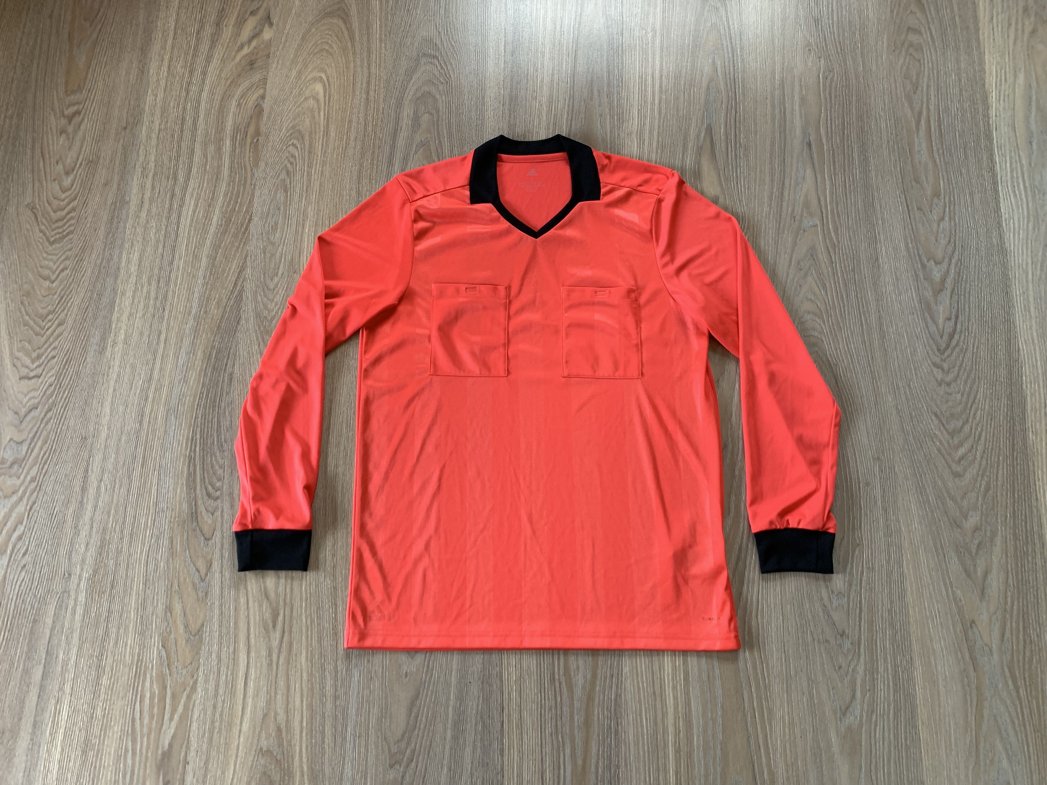 Adidas Adidas Referee Red Long Sleeve Jersey Size US L / EU 52-54 / 3 - 1 Thumbnail
