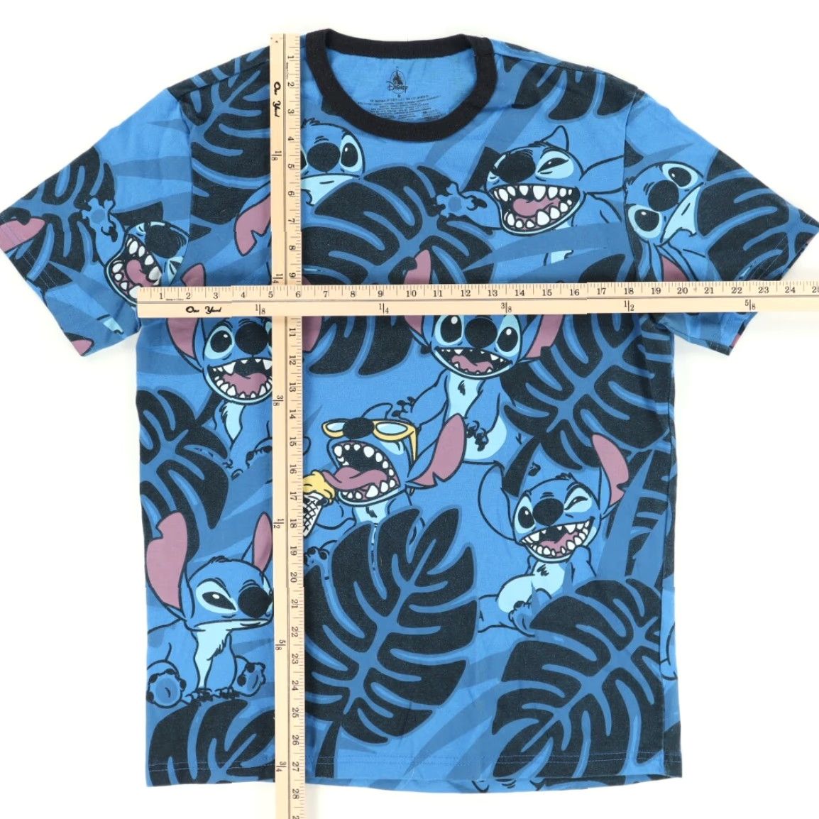 Disney Disney Lilo & Stitch All Over Print T-Shirt Blue Men's M Size US M / EU 48-50 / 2 - 3 Thumbnail