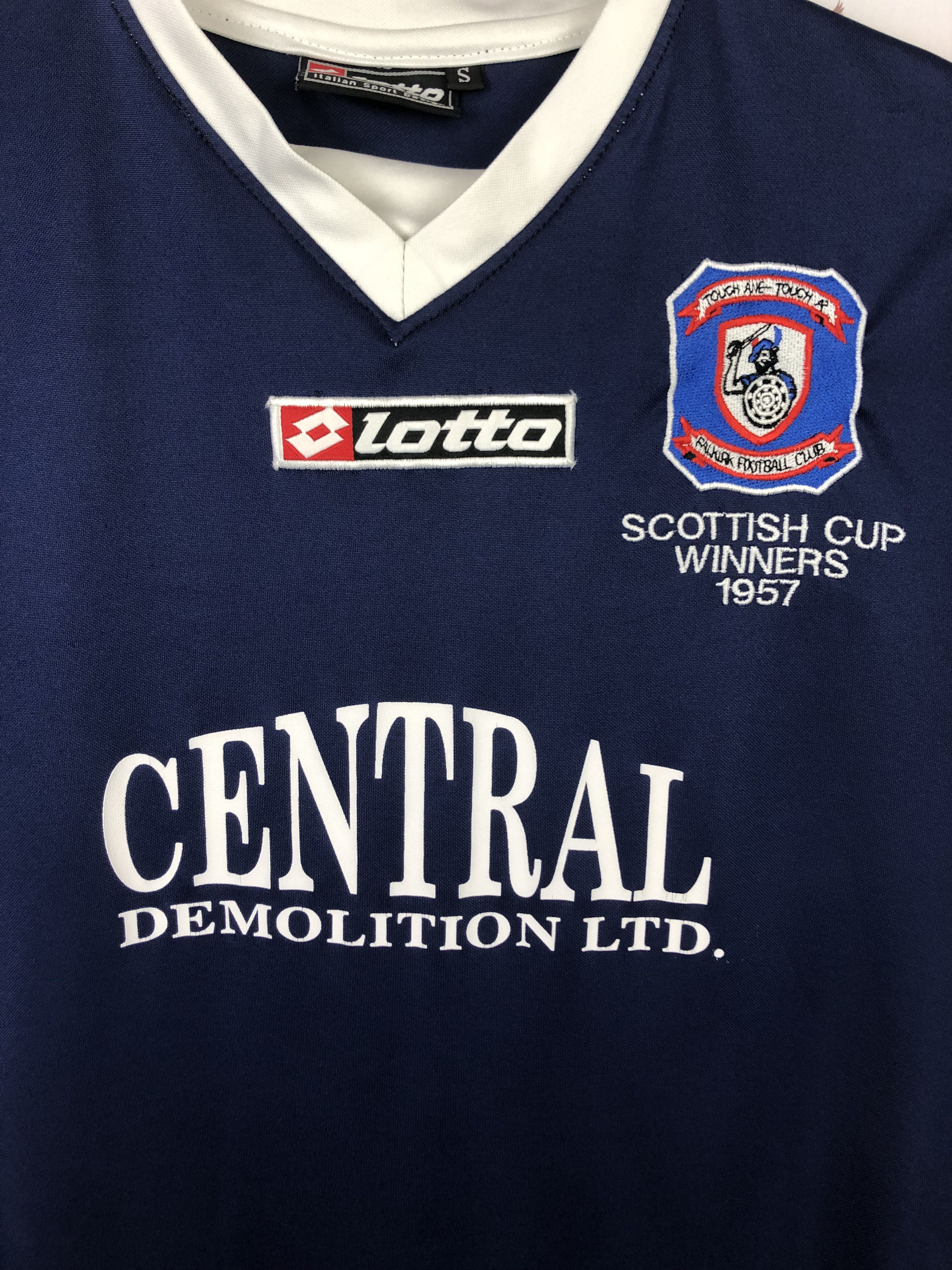 Lotto Sport Falkirk football shirt Soccer Blue Lotto Jersey Tee Hype Size US S / EU 44-46 / 1 - 3 Thumbnail