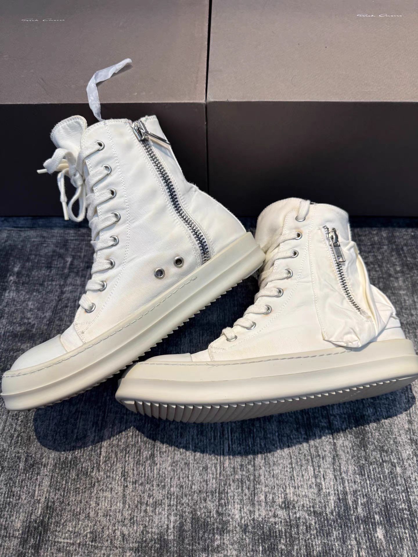 Rick Owens Rick Owens DRKSHDW Big Converse Size US 7 / IT 37 - 4 Thumbnail