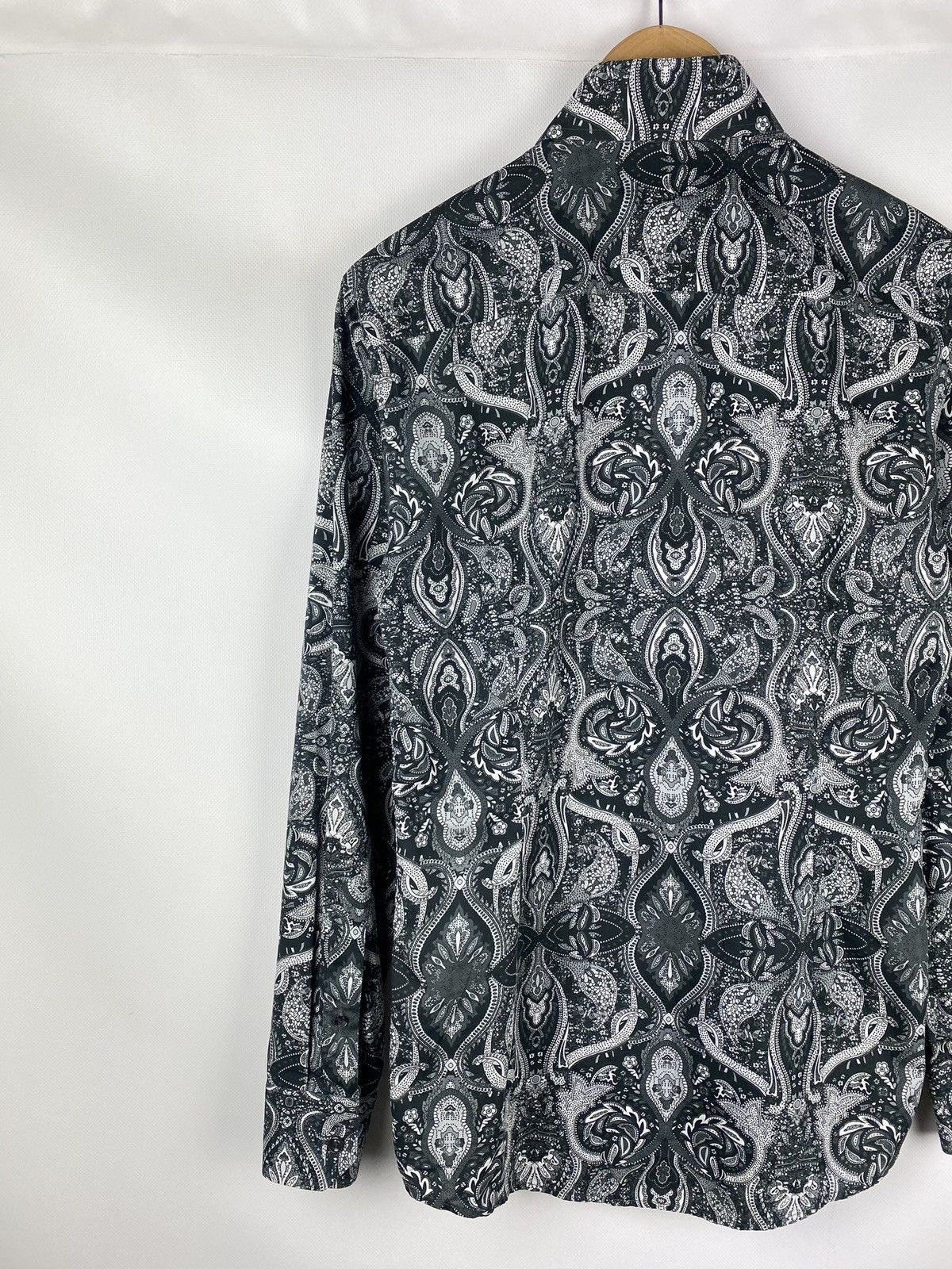 Eton Eton paisley patterned long sleeve button up shirt Slim Size US M / EU 48-50 / 2 - 15 Thumbnail